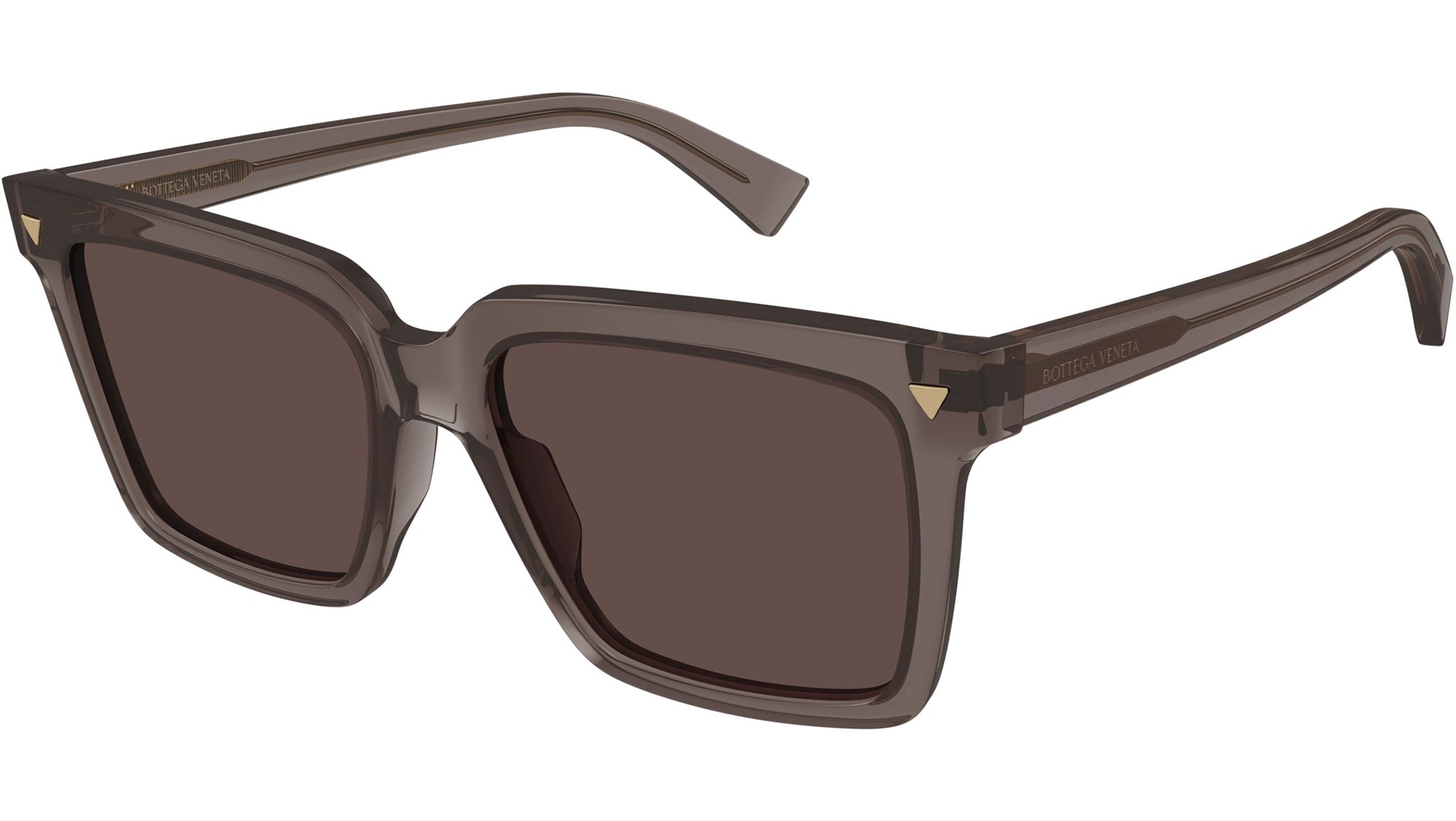 Occhiali da sole BOTTEGA VENETA BV1254S Shiny transparent taupe brown