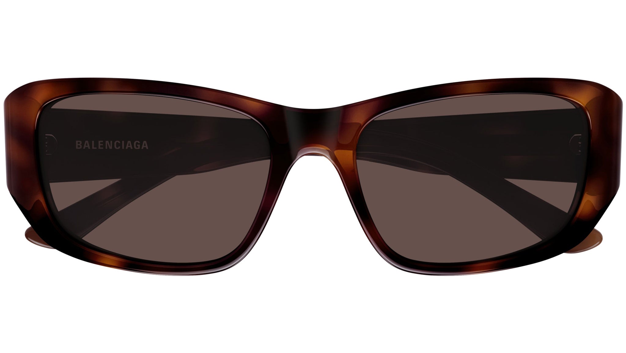 Occhiali da sole BALENCIAGA BB0365S Shiny dark havana