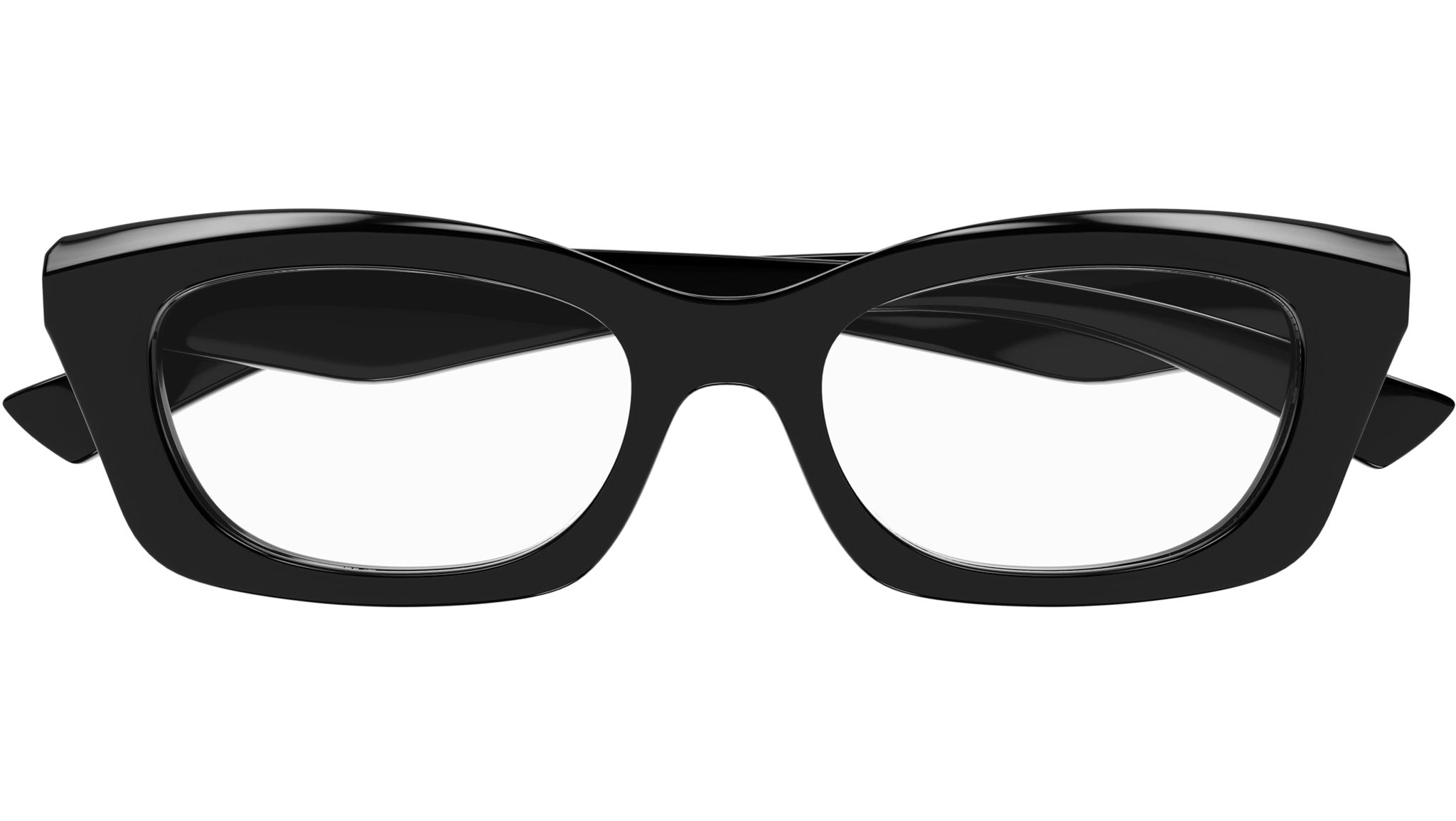 Occhiali da vista ALEXANDER MCQUEEN AM0474O Shiny solid black
