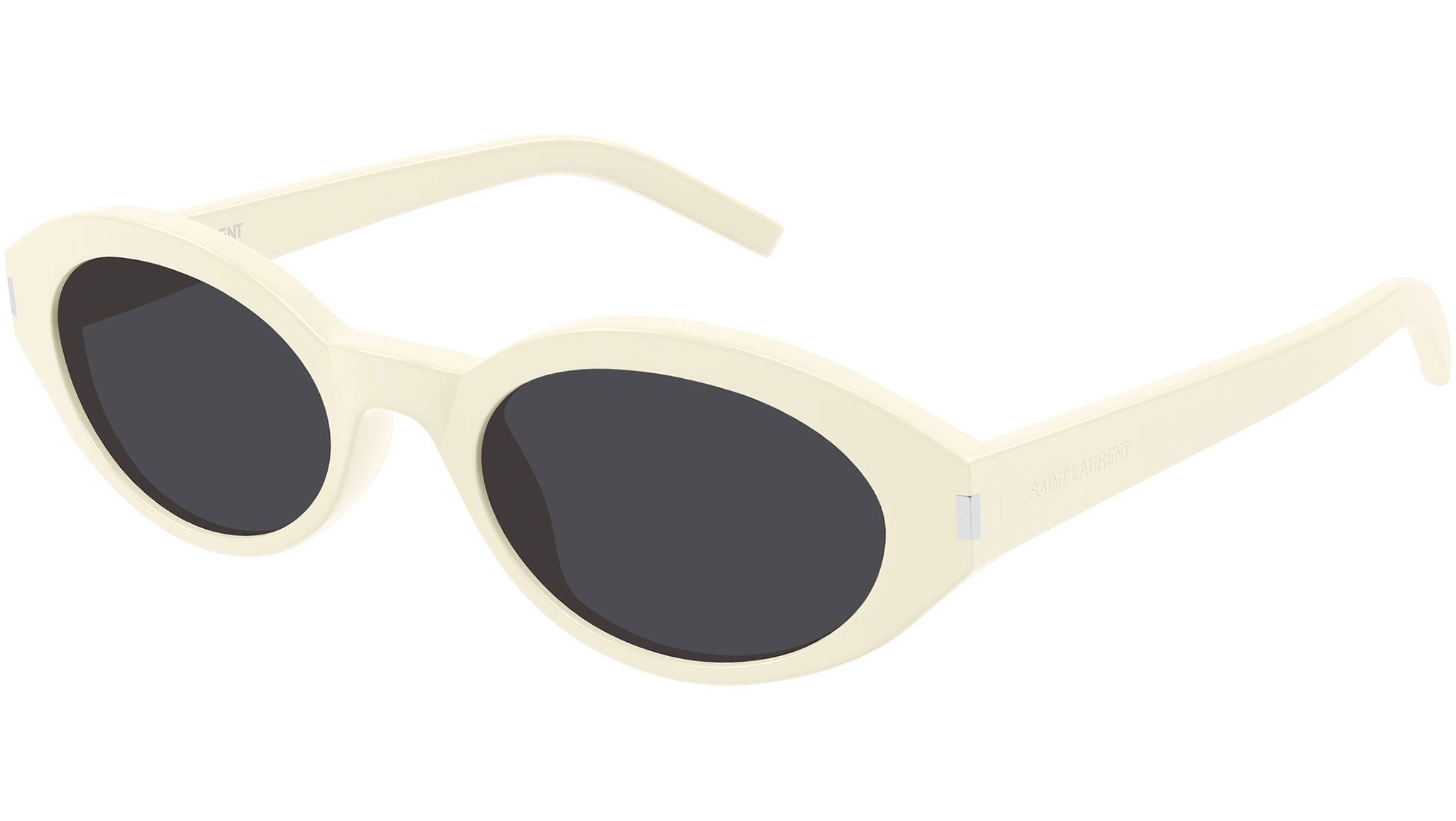 Occhiali da sole SAINT LAURENT SL567 Shiny solid ivory