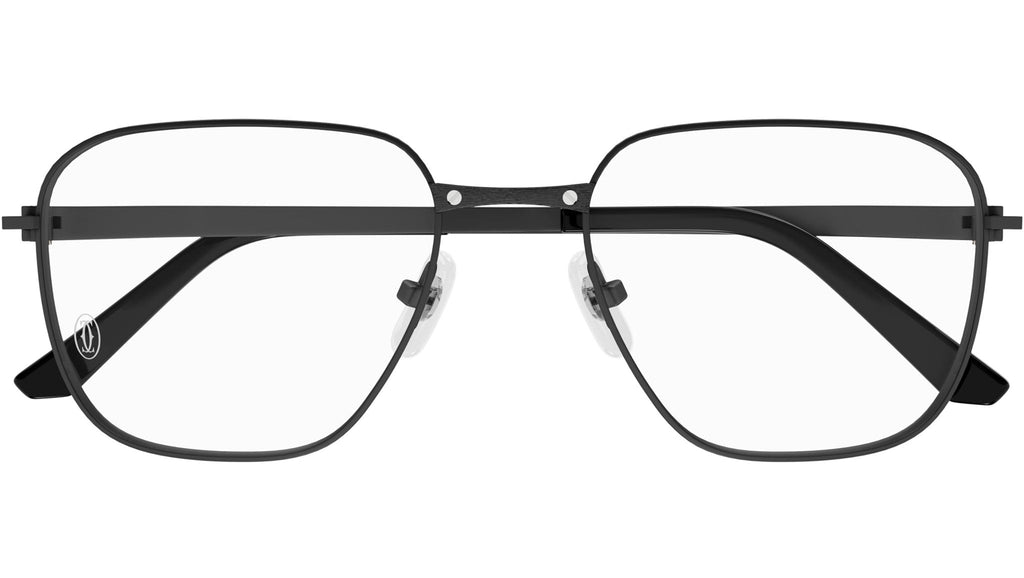 Occhiali da vista CARTIER CT0553O Matte black pvd finish