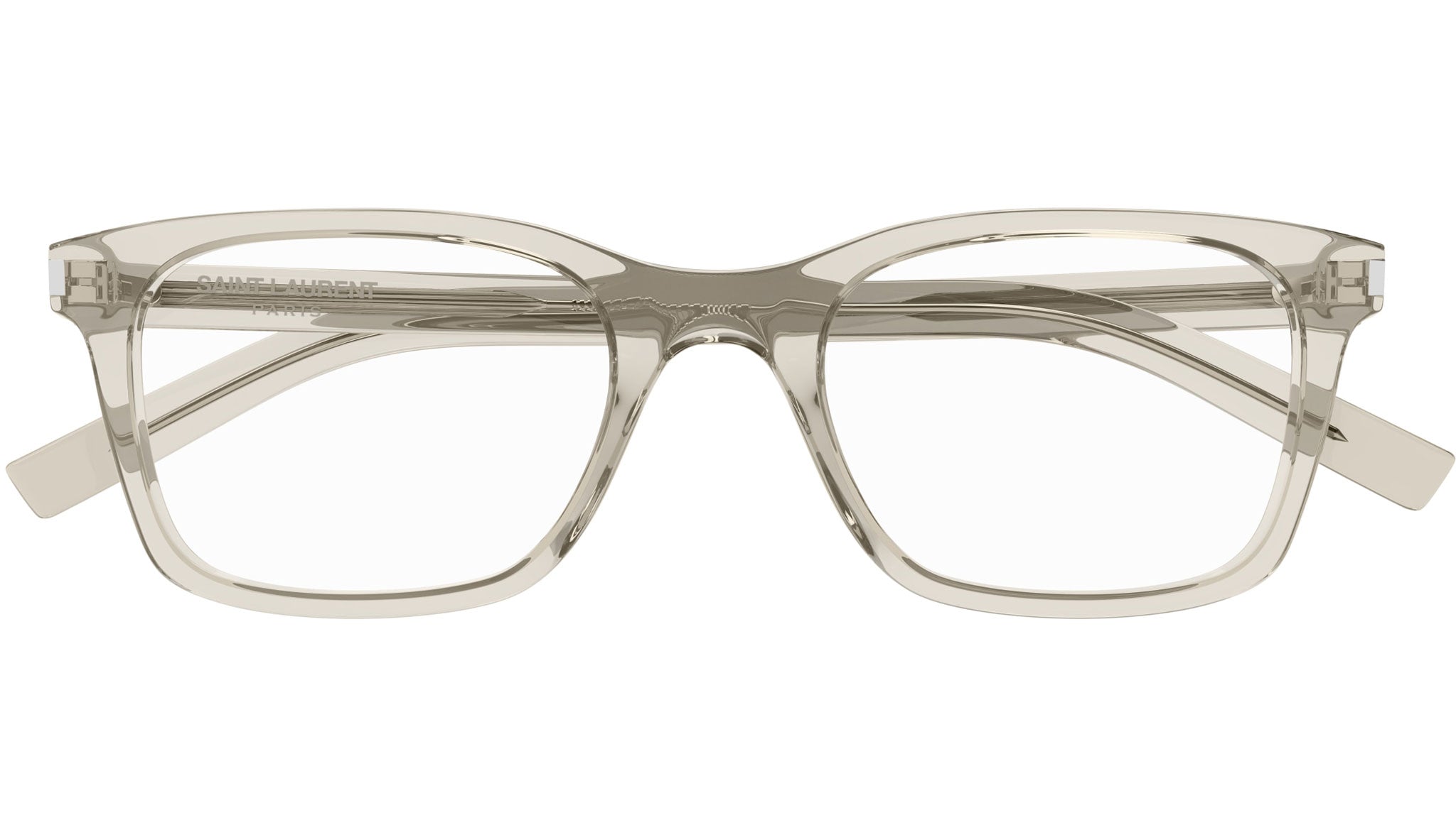 Occhiali da vista SAINT LAURENT SL718 Shiny transparent cream