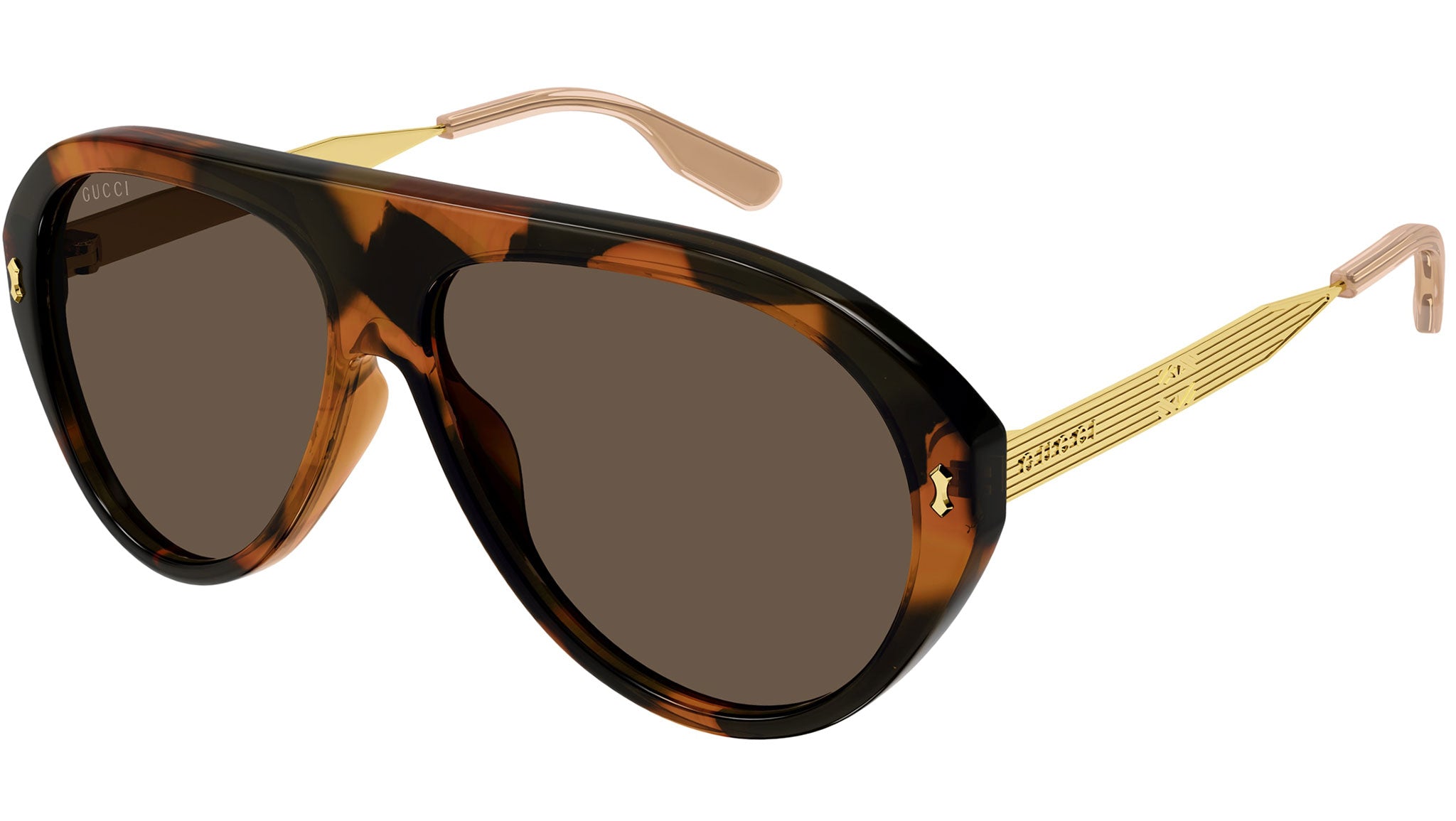 Occhiali da sole GUCCI GG1515S Shiny big spotted tartaruga