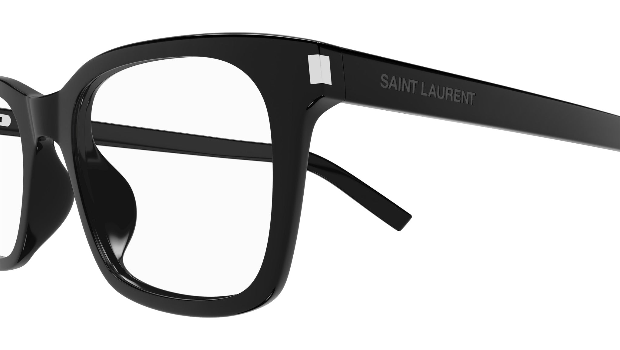 Occhiali da vista SAINT LAURENT SL718 Shiny solid black