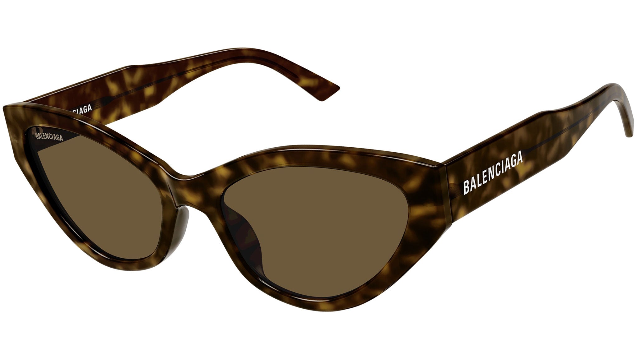 Occhiali da sole BALENCIAGA BB0306S Shiny dark havana