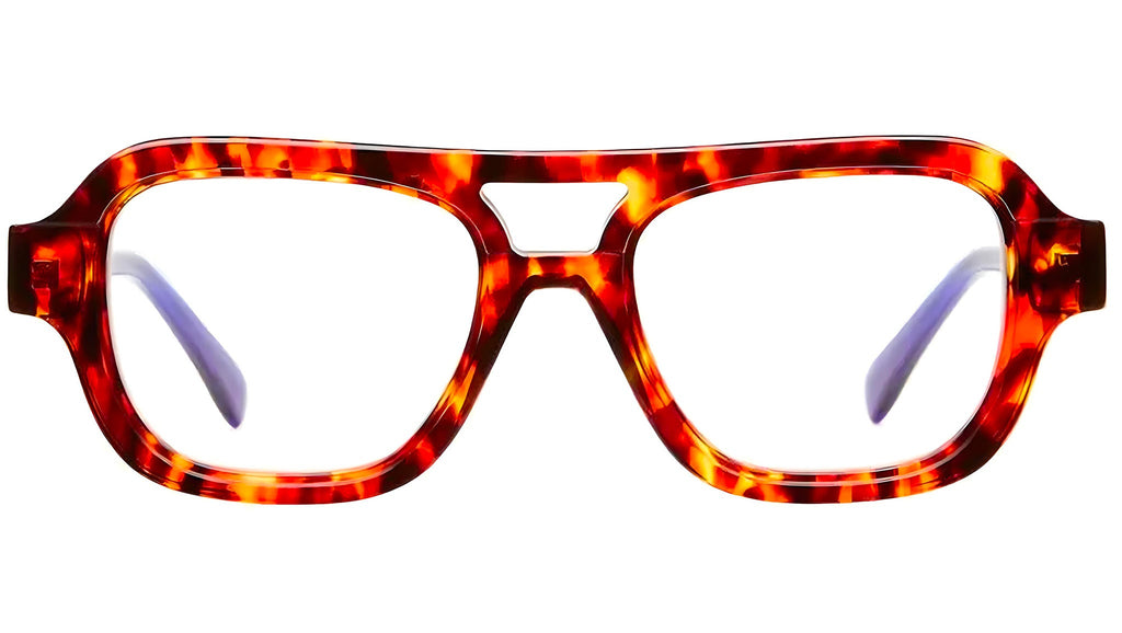 Occhiali da vista KUBORAUM S6 Havana fire blue