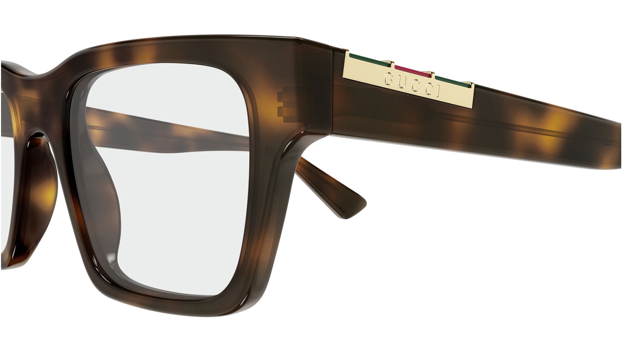 Occhiali da vista GUCCI Shiny medium havana