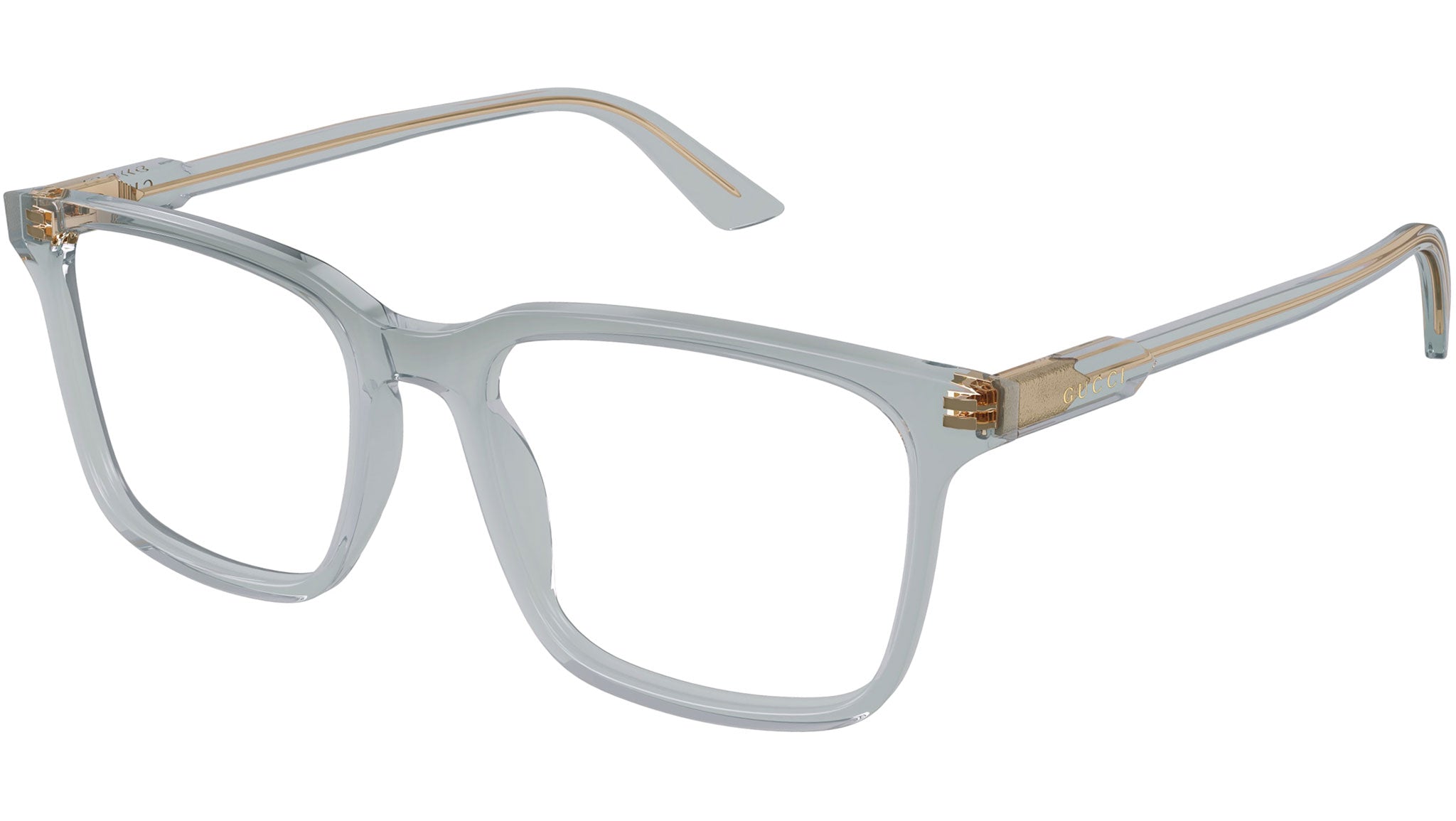 Occhiali da vista GUCCI GG1120O Shiny light milky light grey
