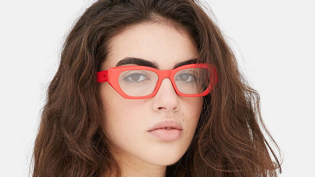 Occhiali RETROSUPERFUTURE Amata Solid red