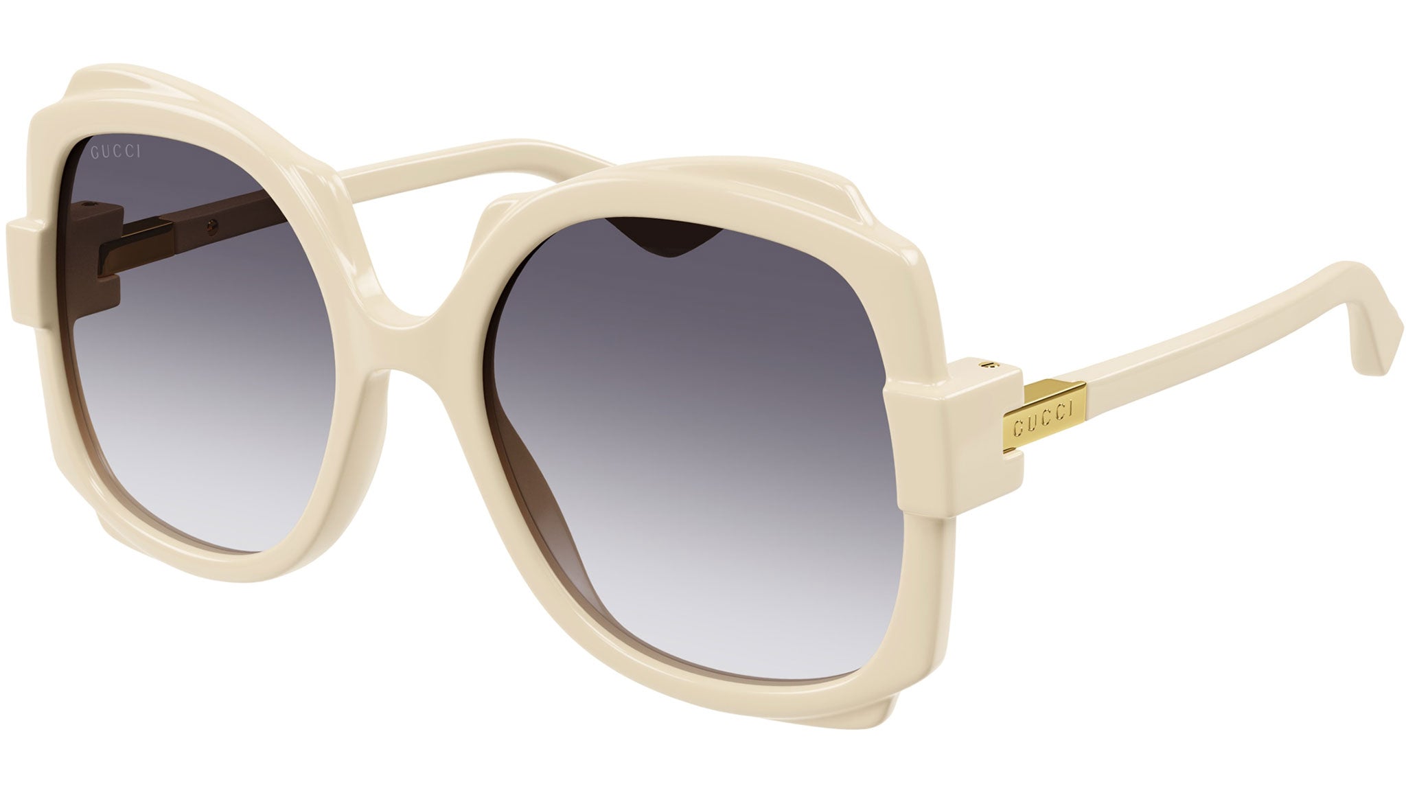 Occhiali da sole GUCCI GG1431S Shiny solid ivory