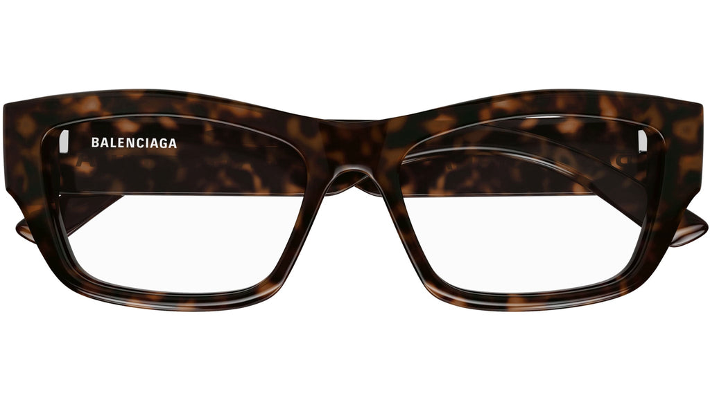 Occhiali da vista BALENCIAGA BB0377O Shiny dark havana