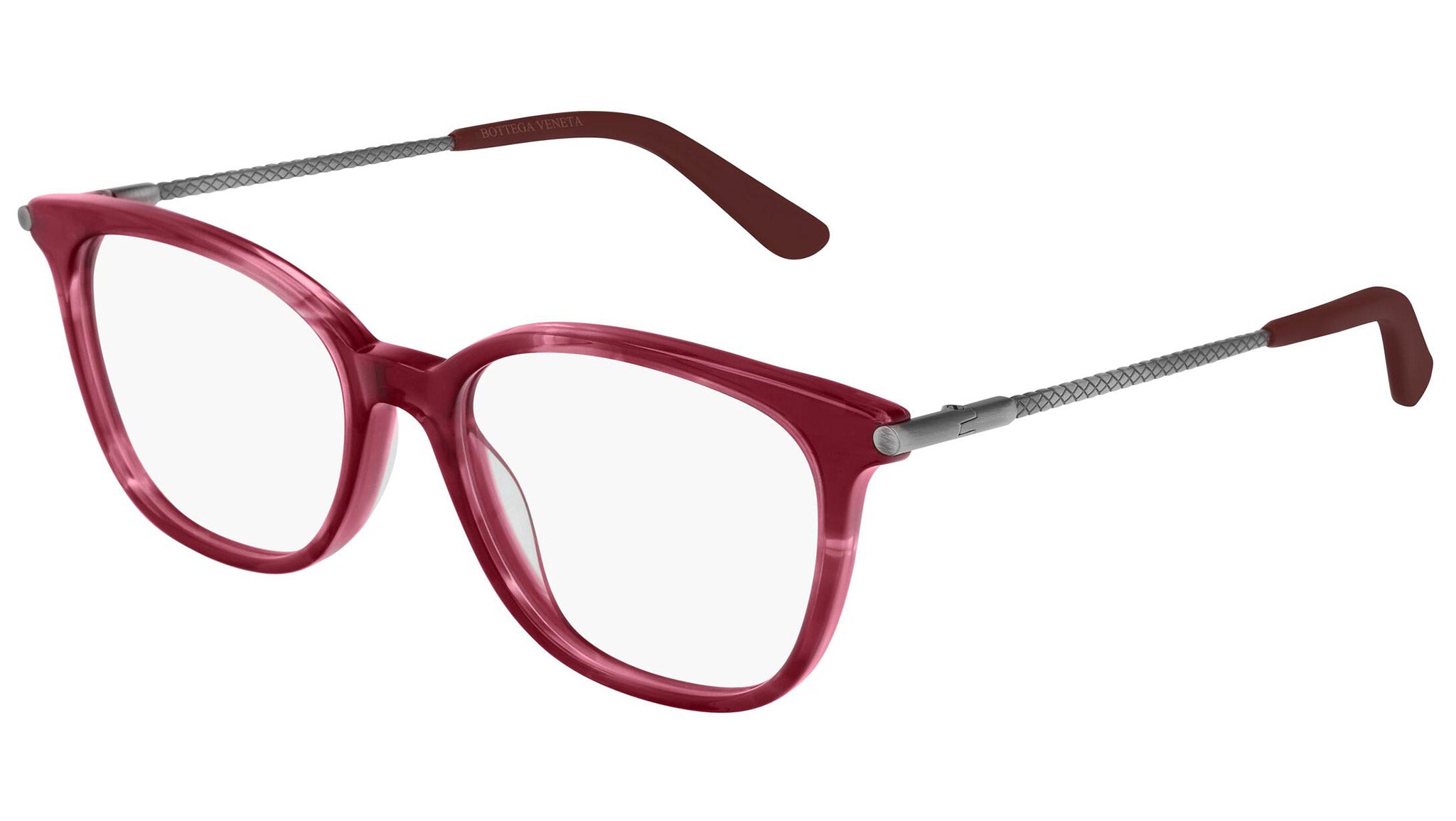 Occhiali da vista BOTTEGA VENETA BV0232O Shiny melange cyclamen