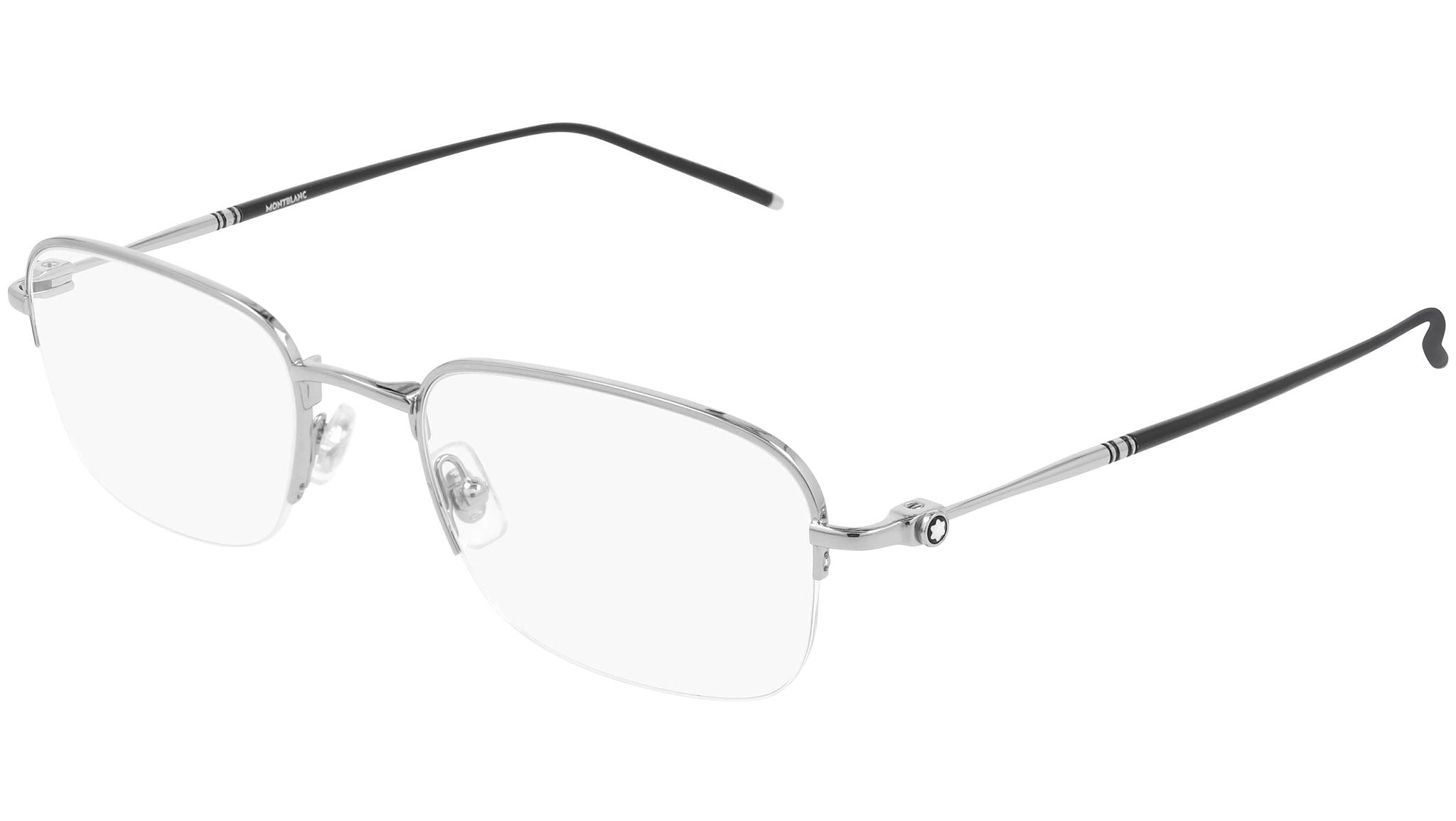 Occhiali da vista MONTBLANC MB0131O Shiny silver