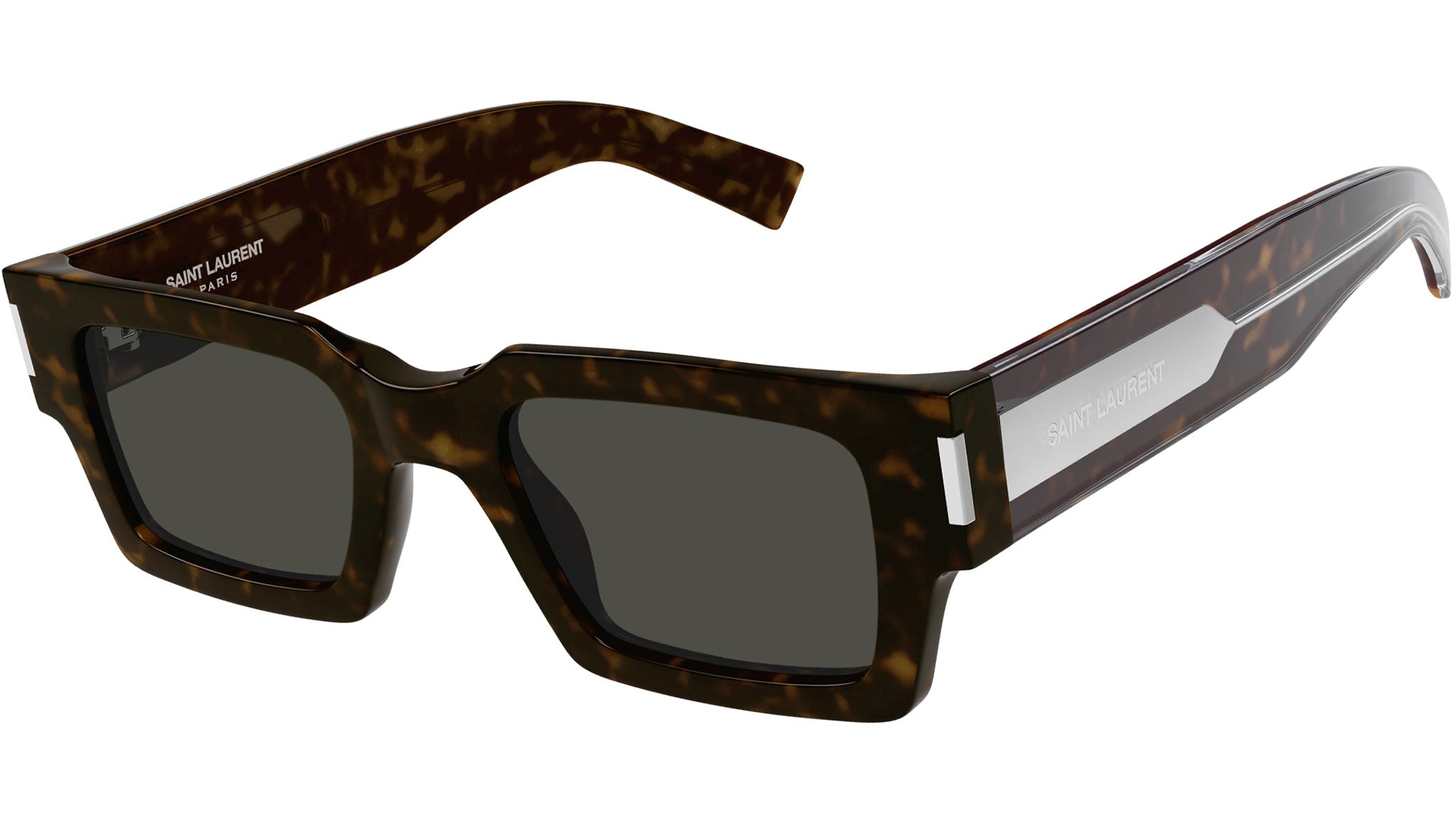 Occhiali da sole SAINT LAURENT SL572 Shiny dark havana