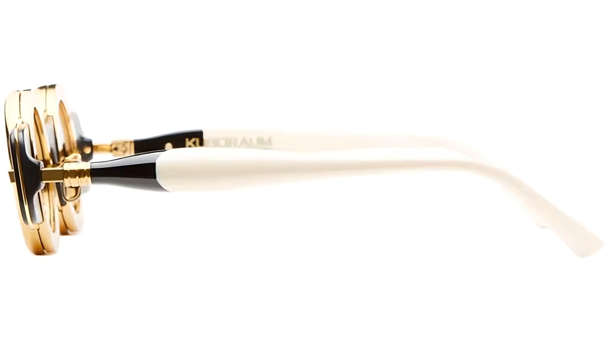 Occhiali da sole KUBORAUM J50 Gold black matte ivory