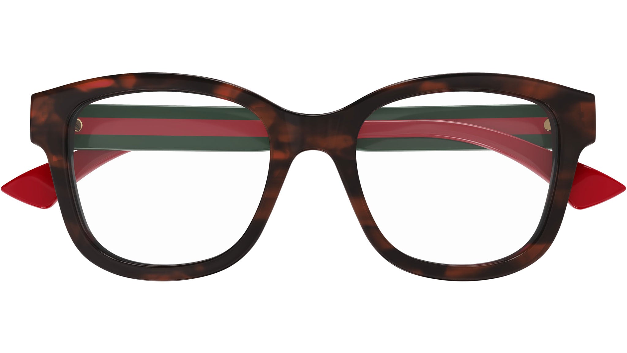 Occhiali da vista GUCCI GG1863O Shiny melange burgundy classic havana