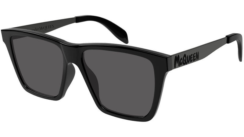 Occhiali da sole ALEXANDER MCQUEEN AM0352S Shiny black