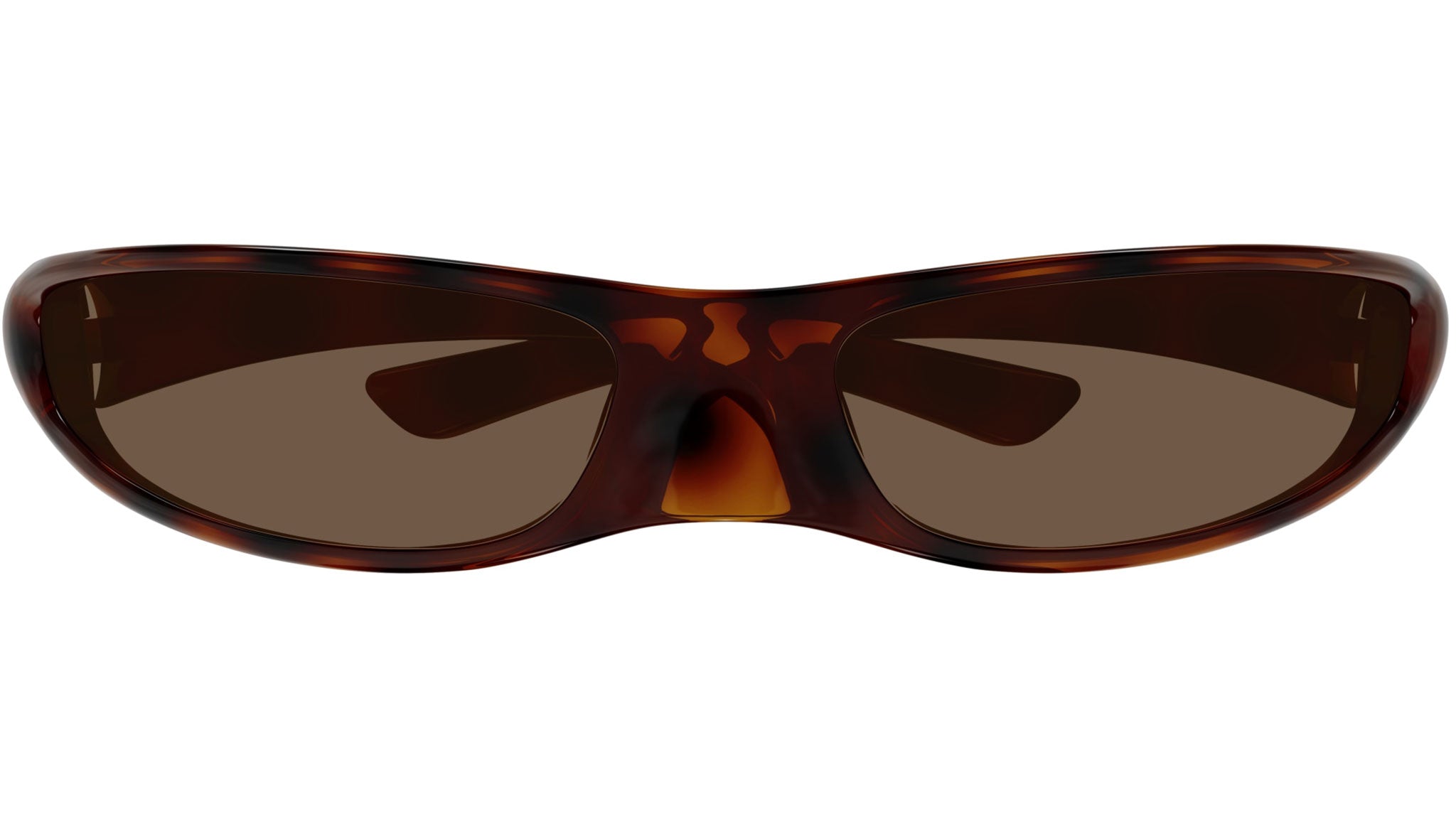 Occhiali da sole BALENCIAGA BB0383S Shiny reddish havana