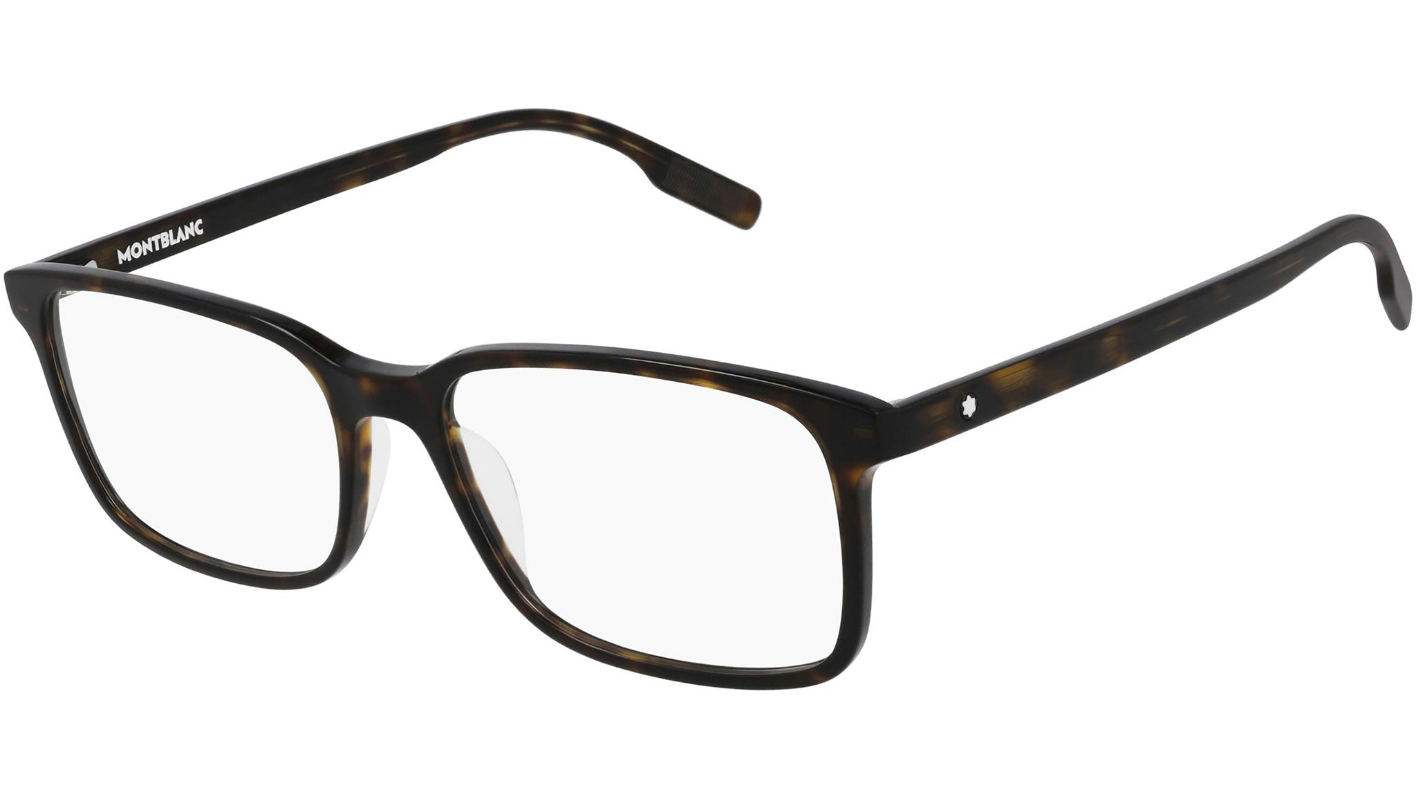 Occhiali da vista MONTBLANC MB0152O Shiny dark havana