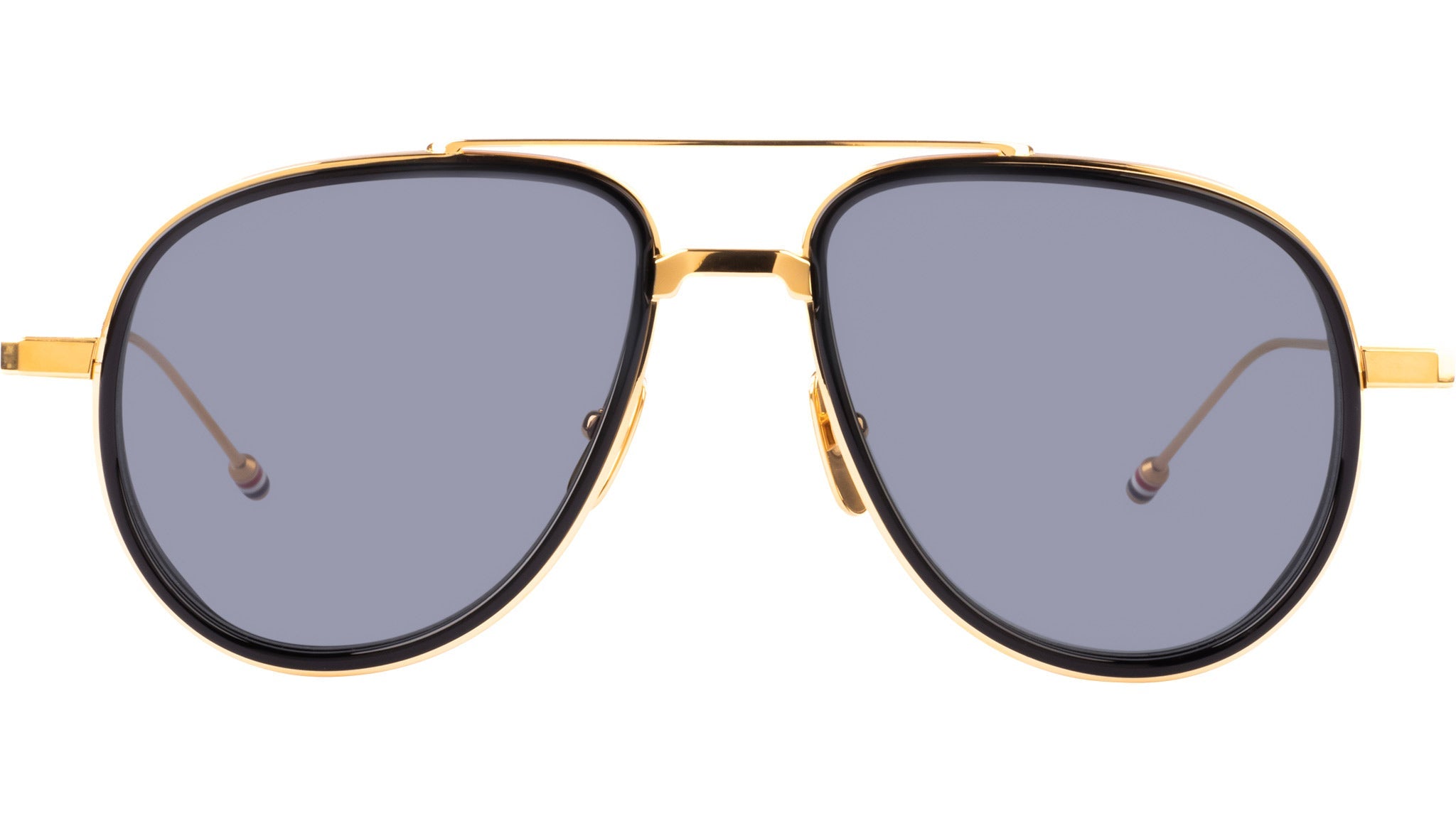 Occhiali da sole THOM BROWNE UES929A Black gold