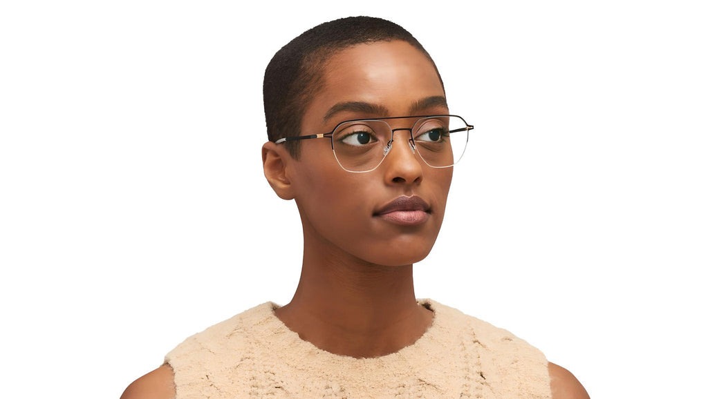 Occhiali da vista MYKITA IMBA Gold jet black