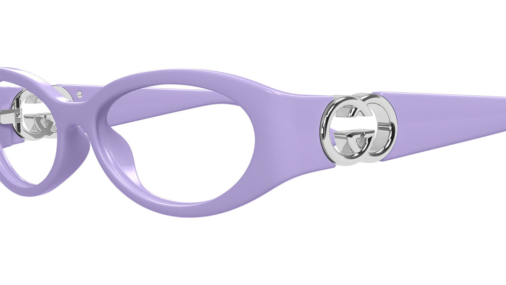 Occhiali da vista GUCCI GG1693O Shiny solid lilac