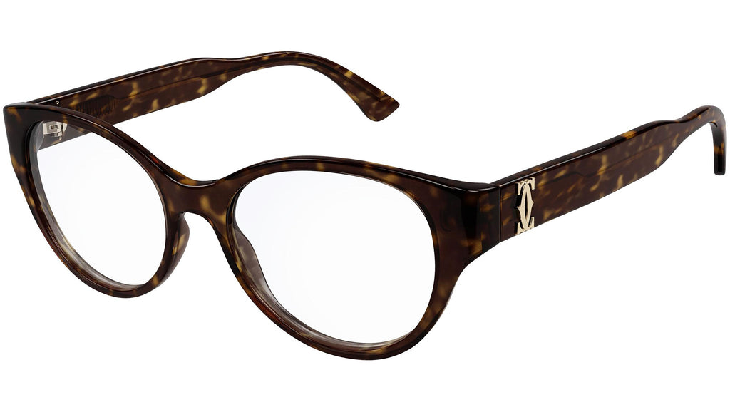 Occhiali da vista CARTIER CT0315O Dark tortoiseshell effect