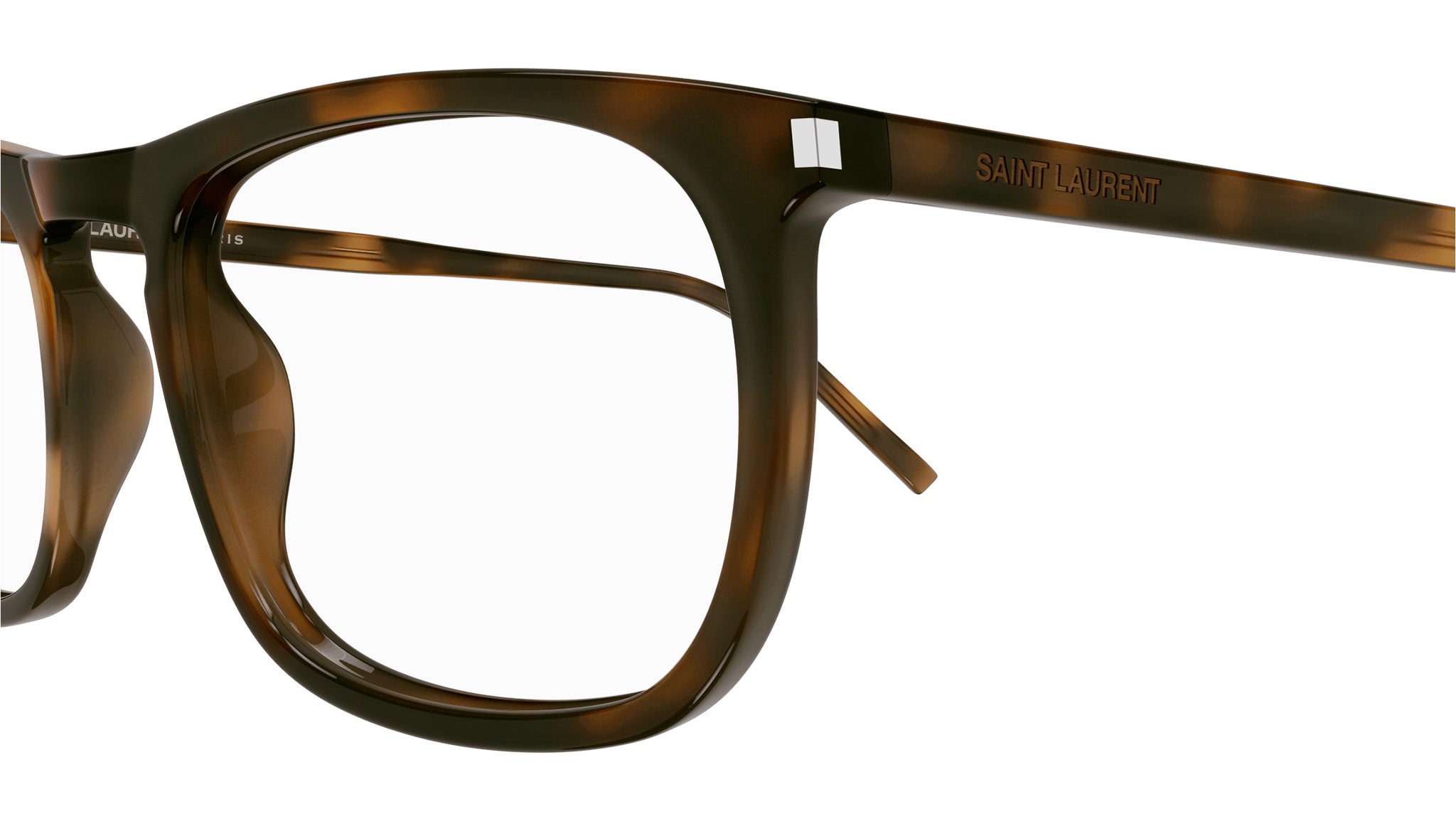 Occhiali da vista SAINT LAURENT SL670 Shiny medium havana