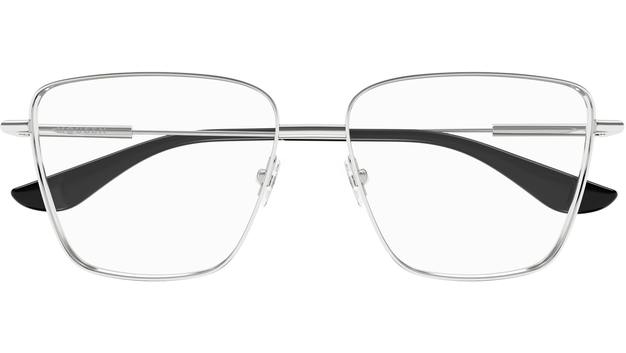 Occhiali da vista ALEXANDER MCQUEEN AM0503O Shiny silver