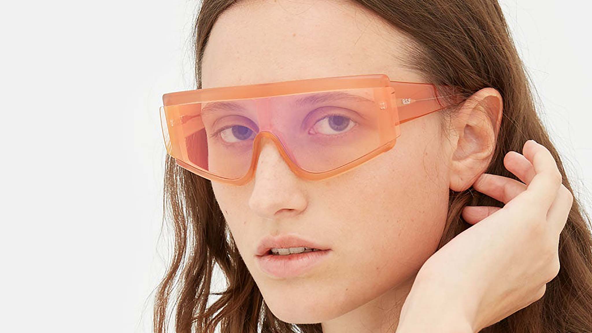 Occhiali RETROSUPERFUTURE Zed Colourful crystal peach