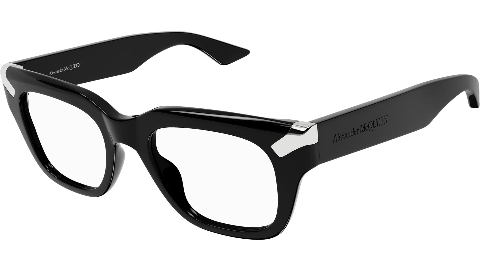Occhiali da vista ALEXANDER MCQUEEN AM0443O Shiny solid black