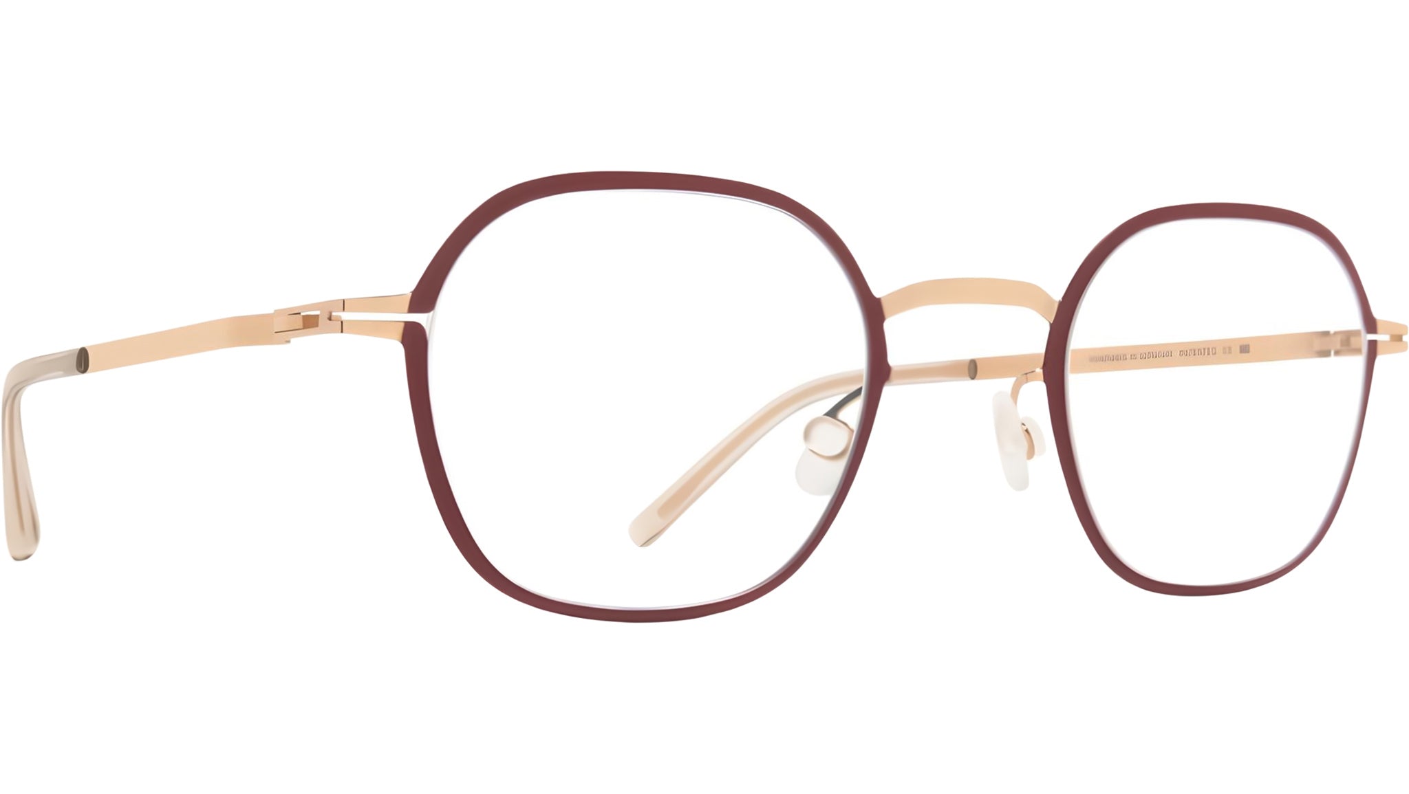 Occhiali da vista MYKITA JES Champagne gold cranberrry