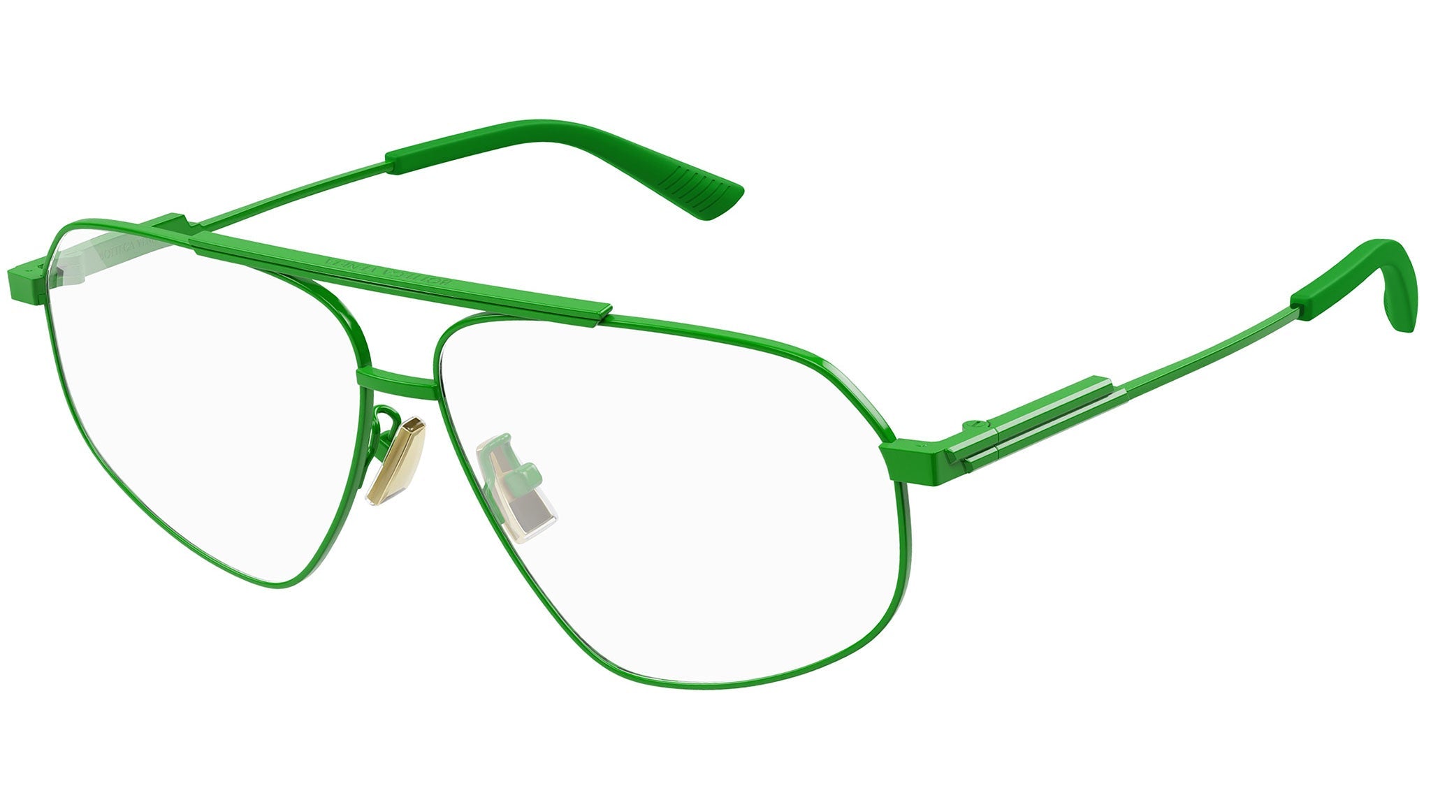 Occhiali da vista BOTTEGA VENETA BV1196O Shiny solid green