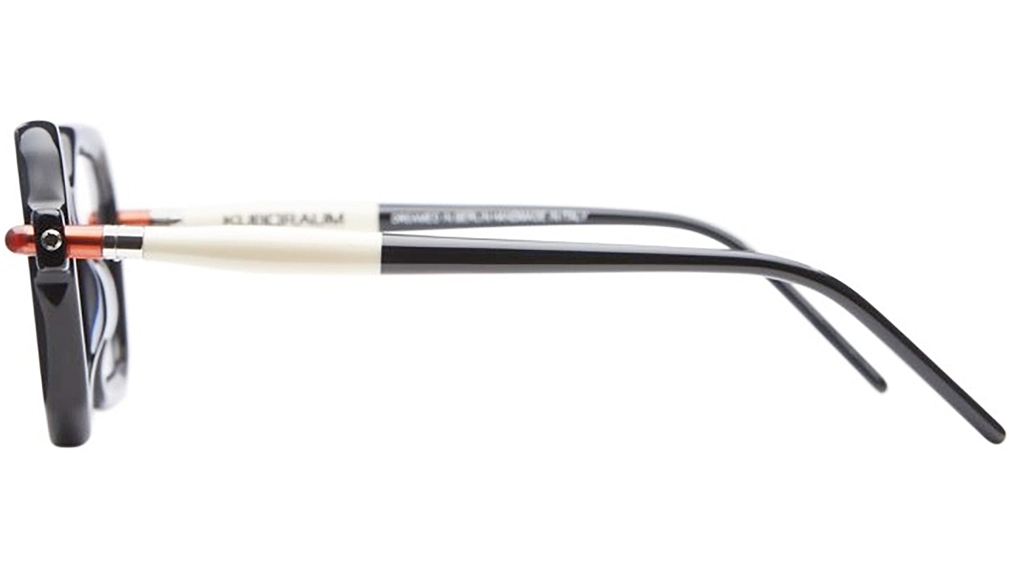 Occhiali da vista KUBORAUM P9 Black shine and cream