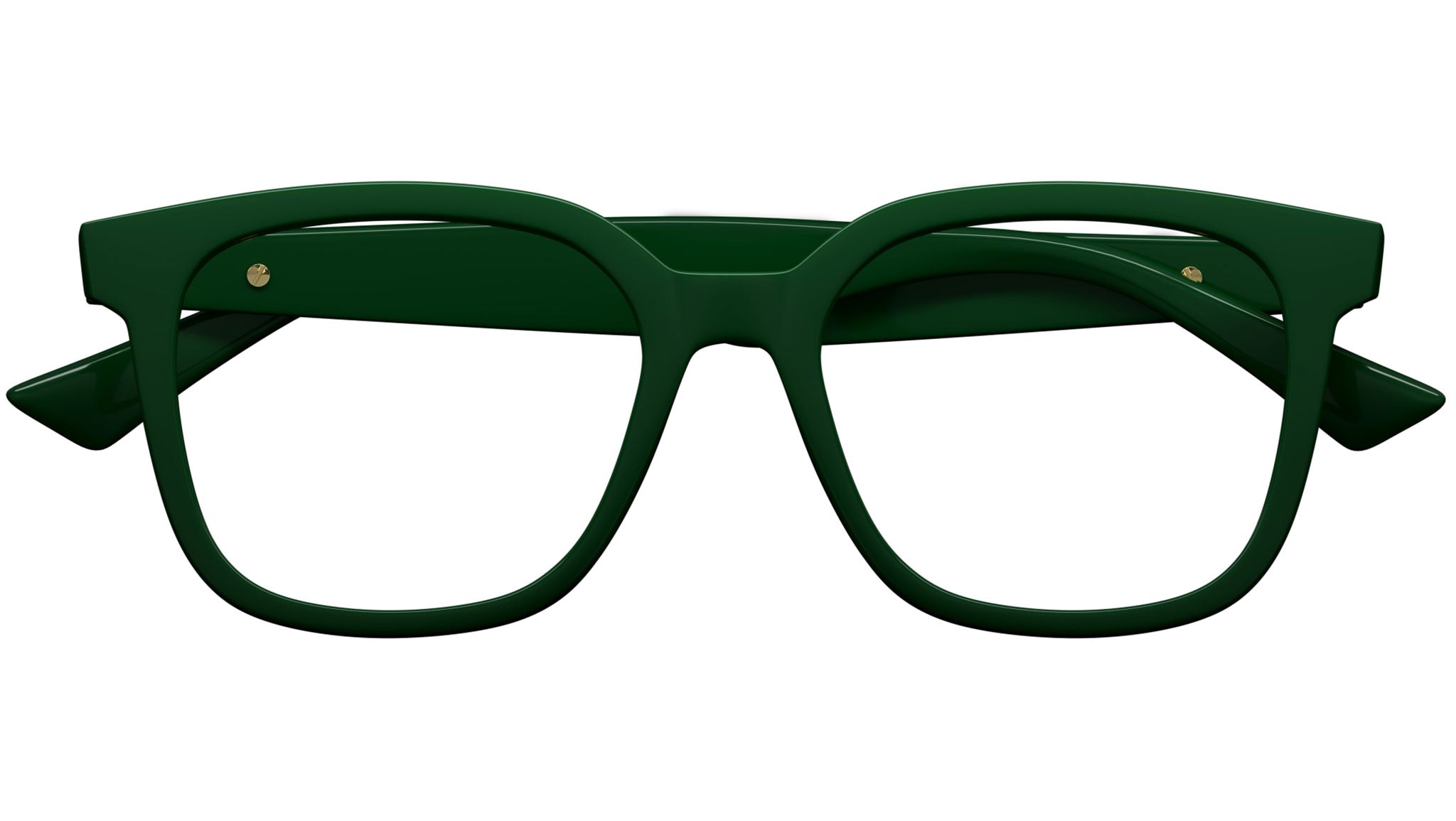 Occhiali da vista BOTTEGA VENETA BV1334OA Shiny solid dark green