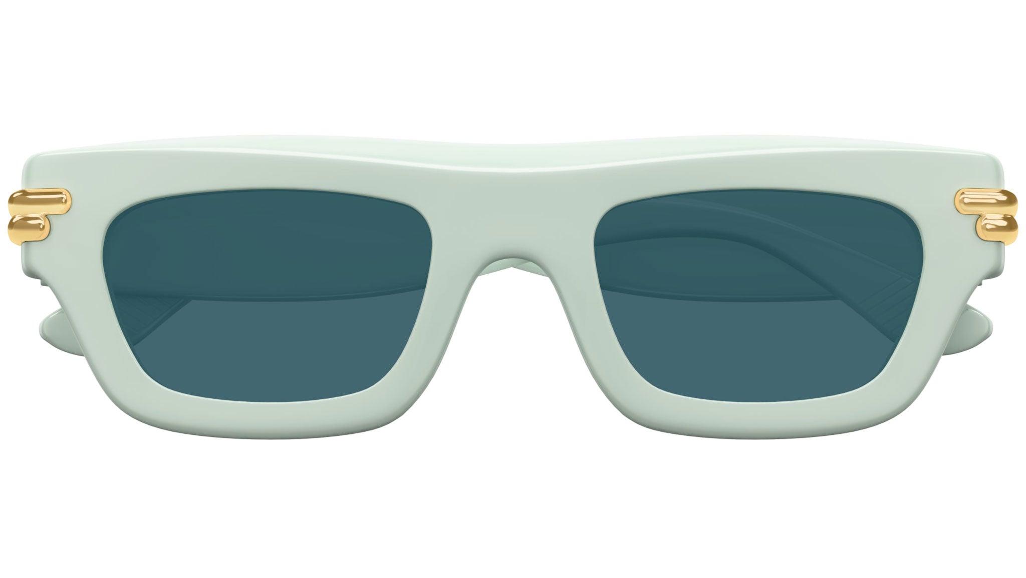 Occhiali da sole BOTTEGA VENETA BV1321S Shiny solid glacier mint
