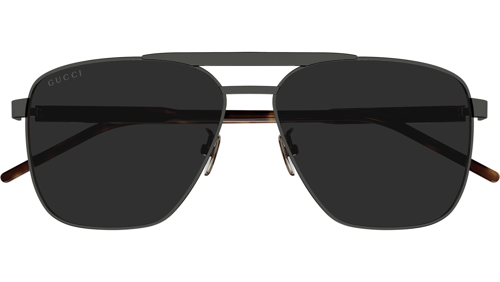Occhiali da sole GUCCI GG1164S Shiny dark ruthenium