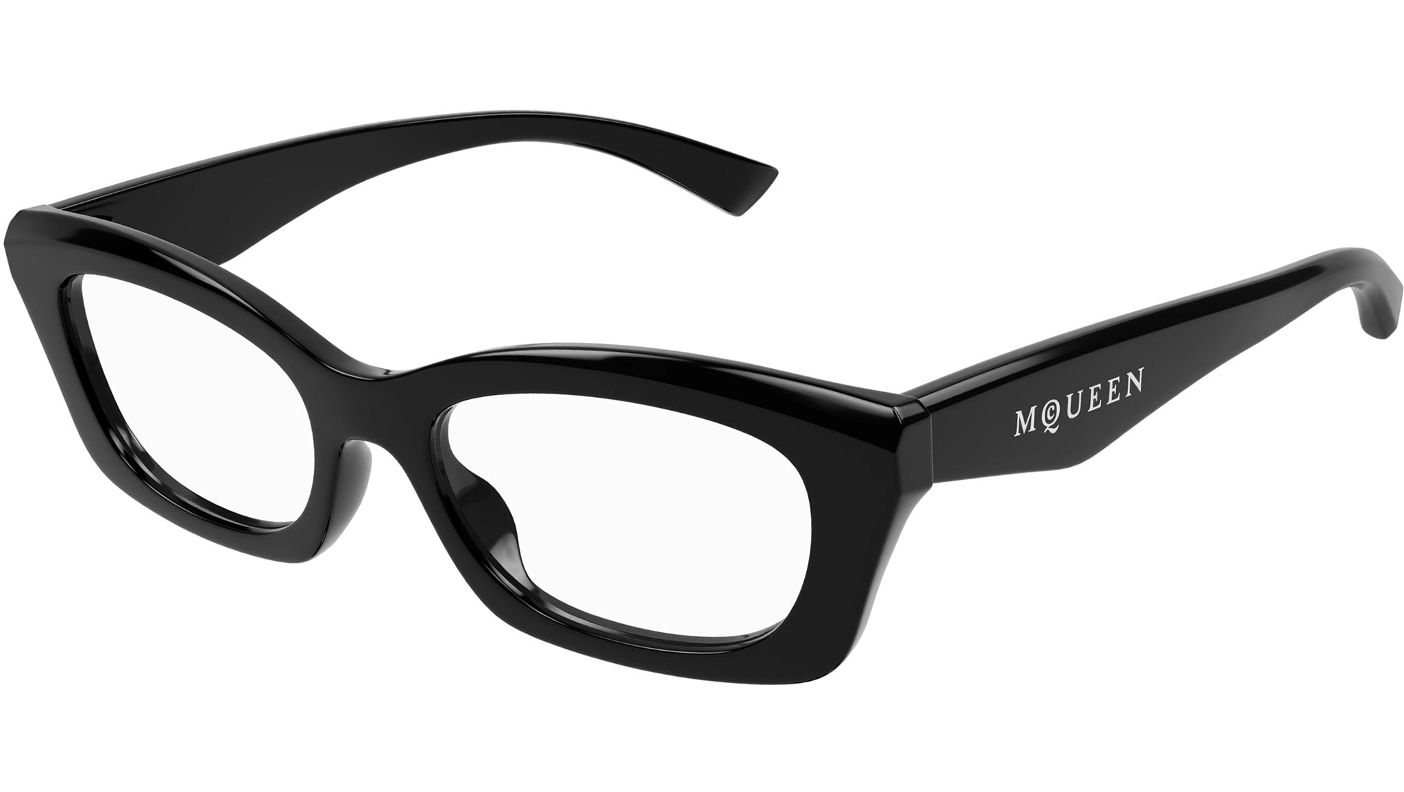 Occhiali da vista ALEXANDER MCQUEEN AM0474O Shiny solid black
