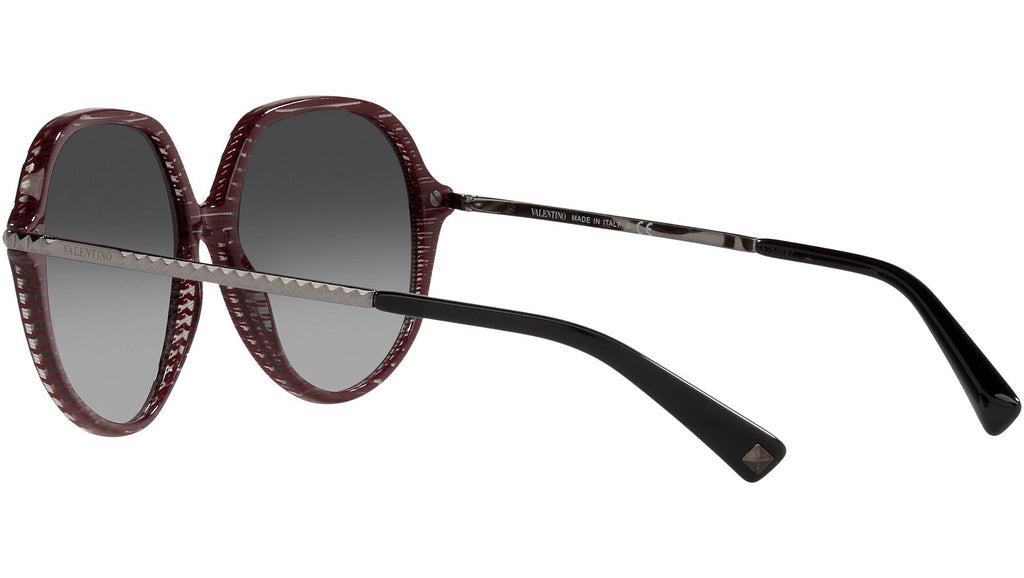 Occhiali da sole VALENTINO VA4099 Striped red black
