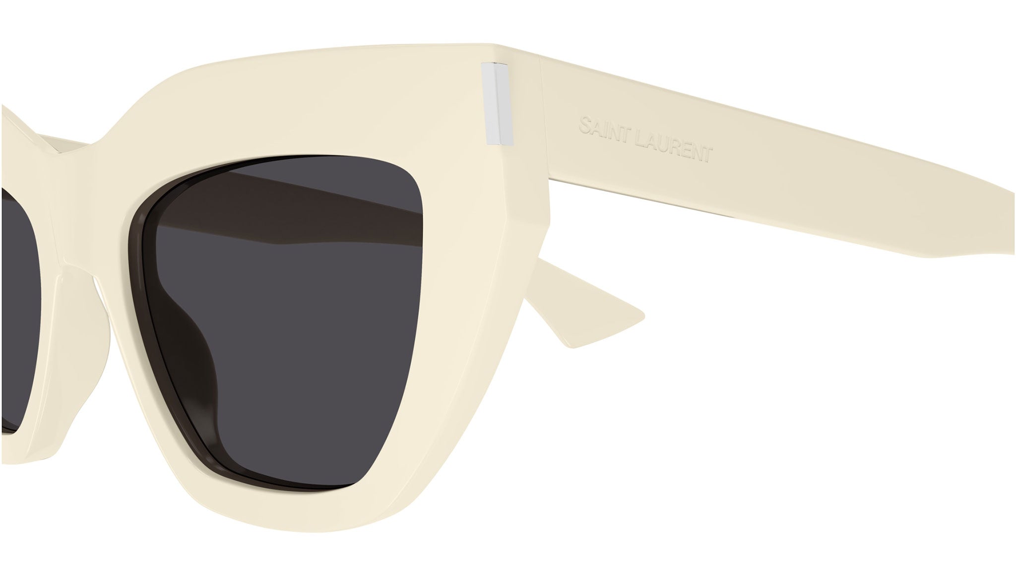 Occhiali da sole SAINT LAURENT SL759 Shiny solid ivory