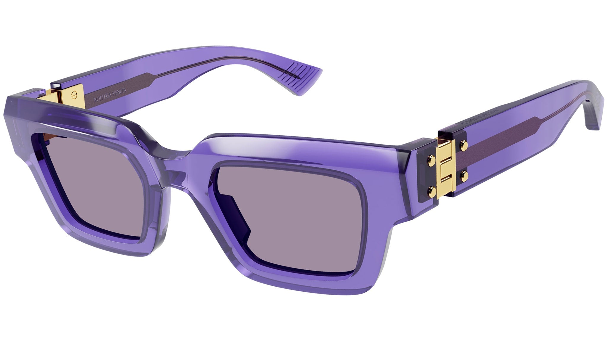 Occhiali da sole BOTTEGA VENETA BV1230S Shiny transparent lilac