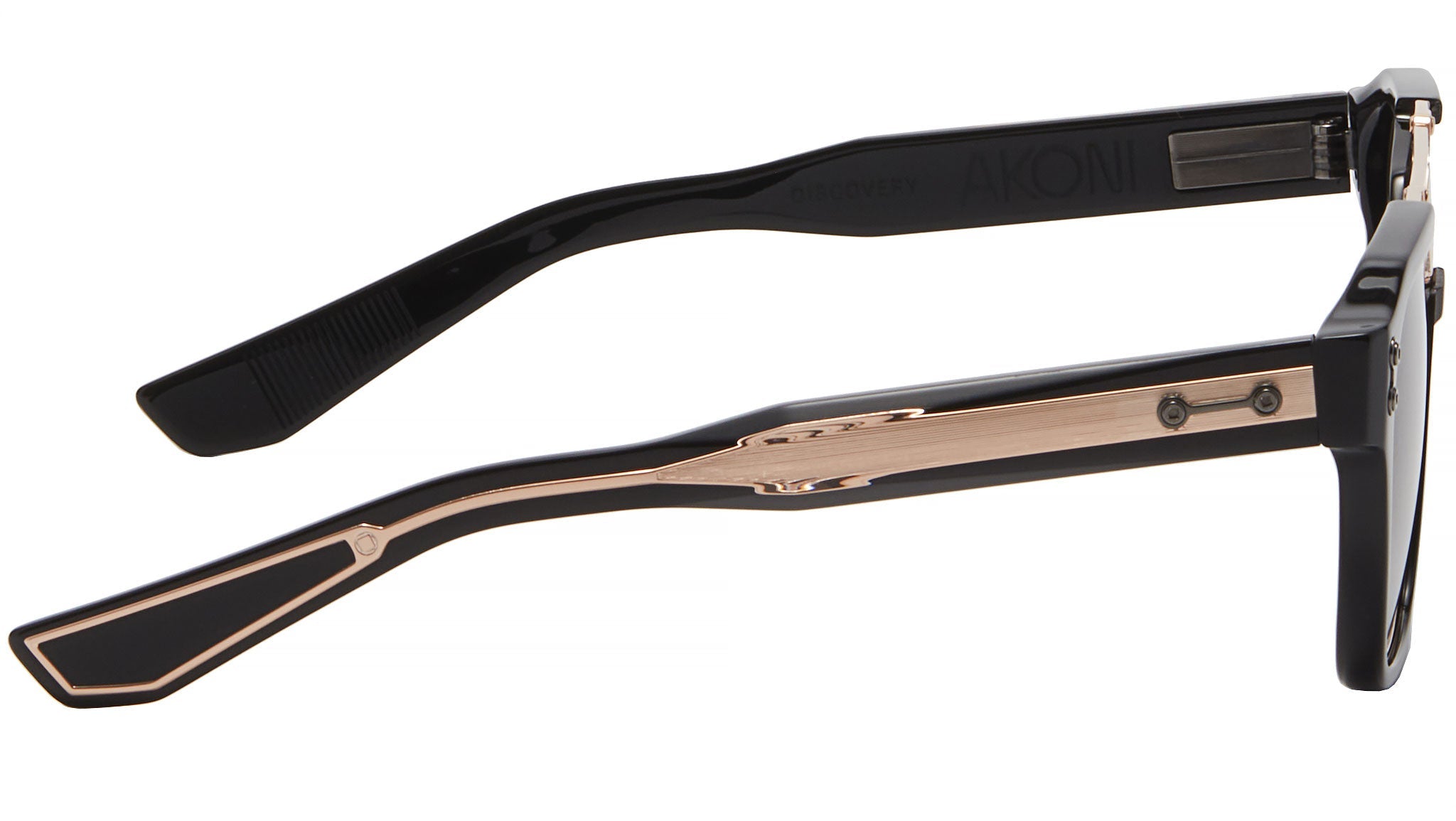 Occhiali da sole AKONI Discovery Black rose gold