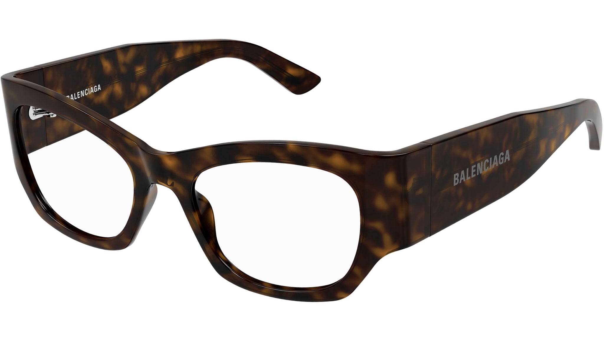 Occhiali da vista BALENCIAGA BB0333O Shiny dark havana