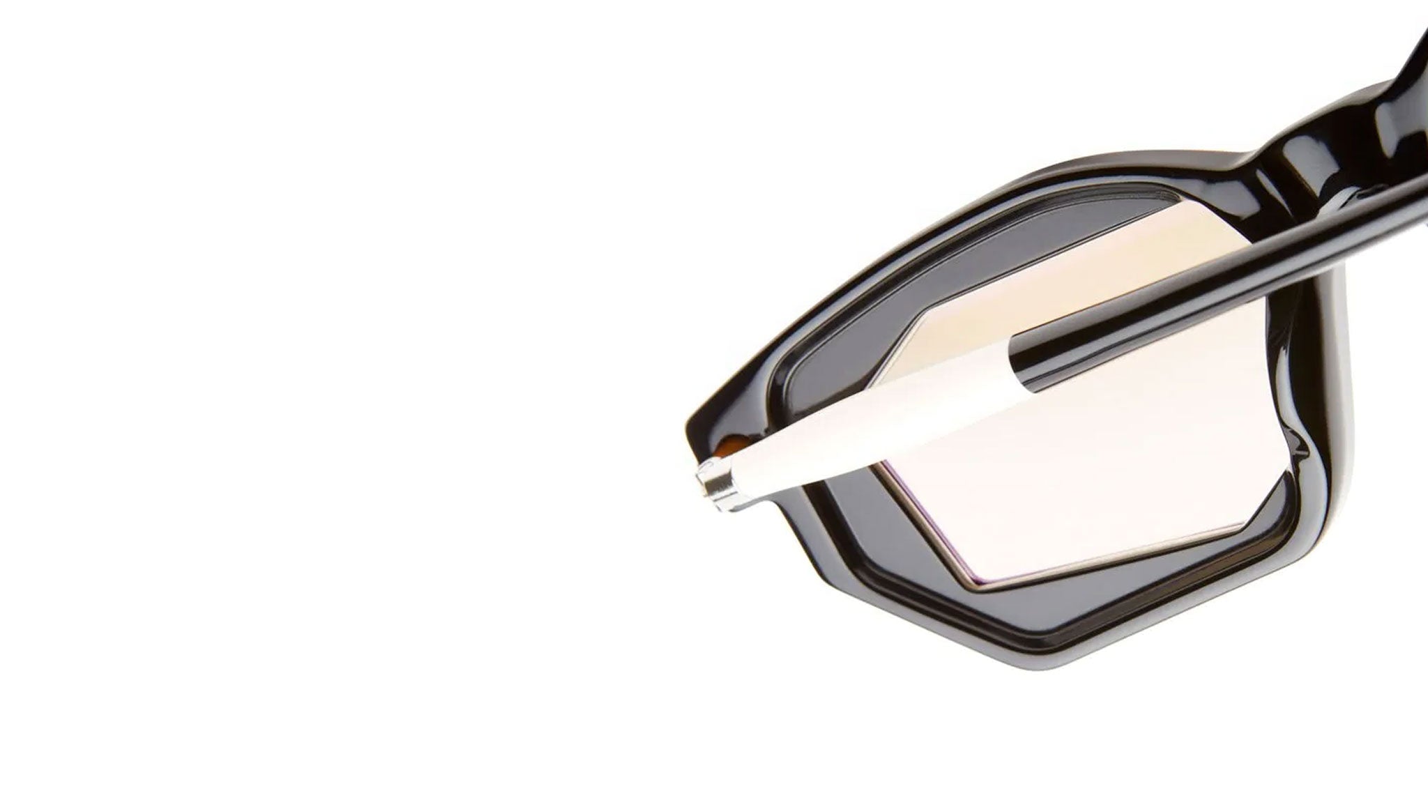Occhiali da vista KUBORAUM P14 Black shine + cream