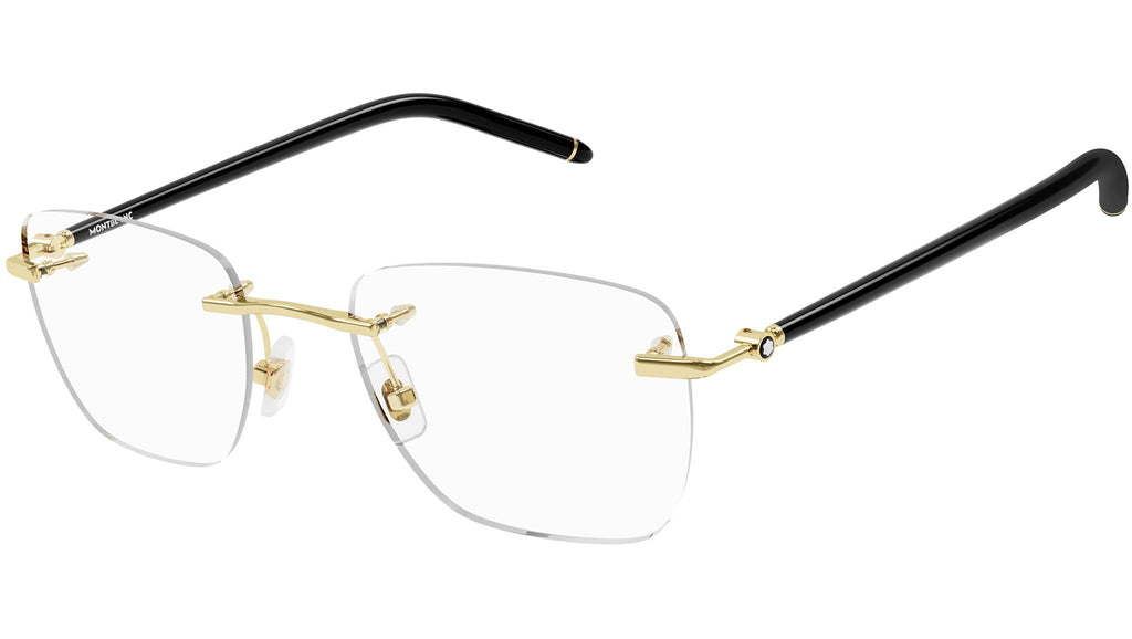 Occhiali da vista MONTBLANC MB0274O Shiny light gold