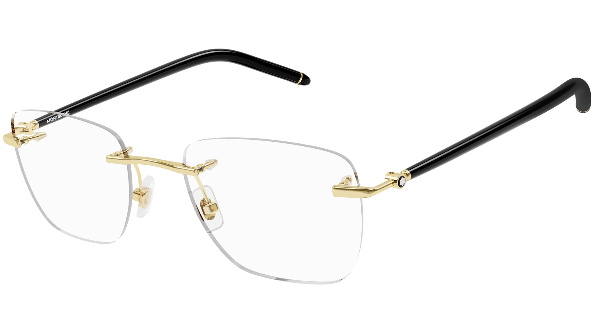 Occhiali da vista MONTBLANC MB0274O Shiny light gold