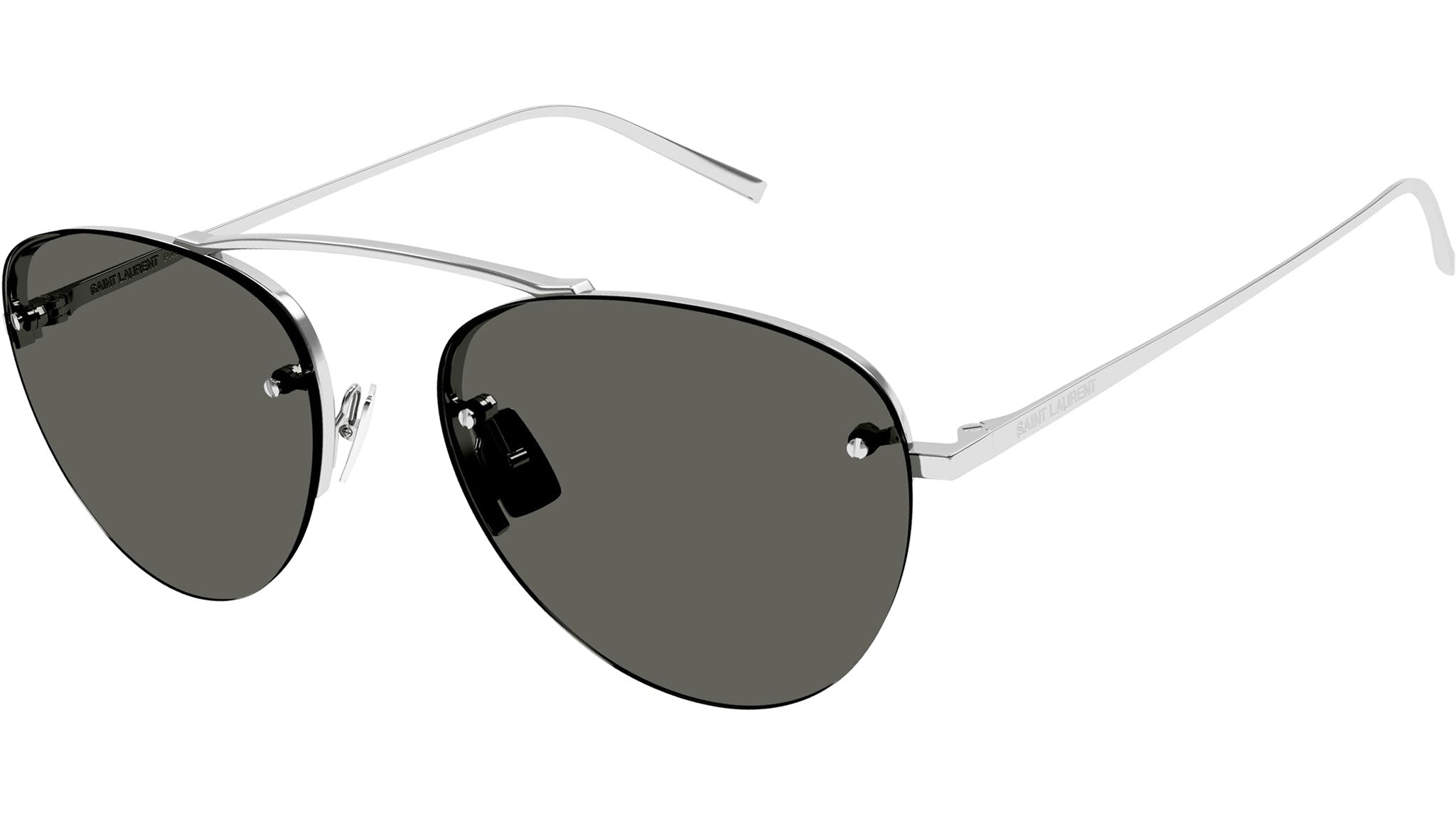 Occhiali da sole SAINT LAURENT SL575 Shiny silver