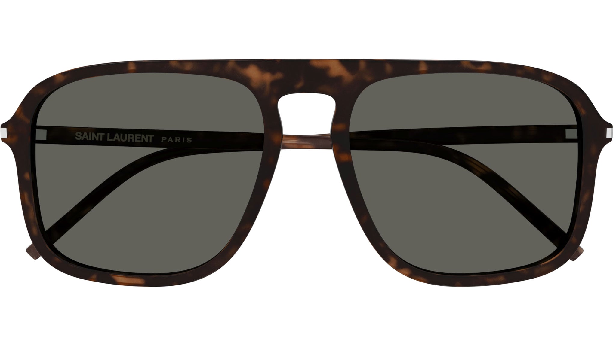Occhiali da sole SAINT LAURENT SL590 Shiny dark havana
