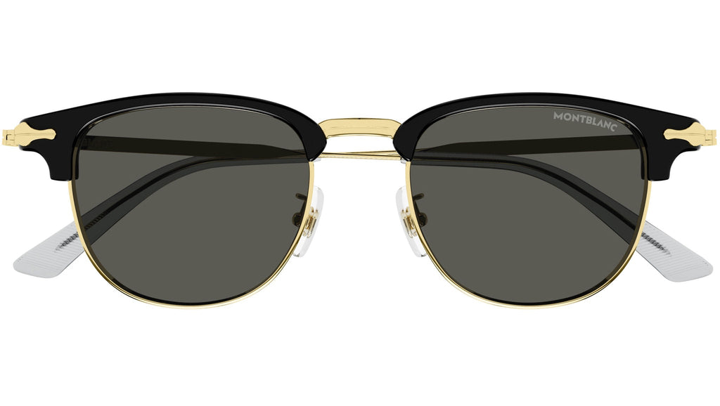 Occhiali da sole MONTBLANC MB0364S Shiny endura gold, shiny black ciliar