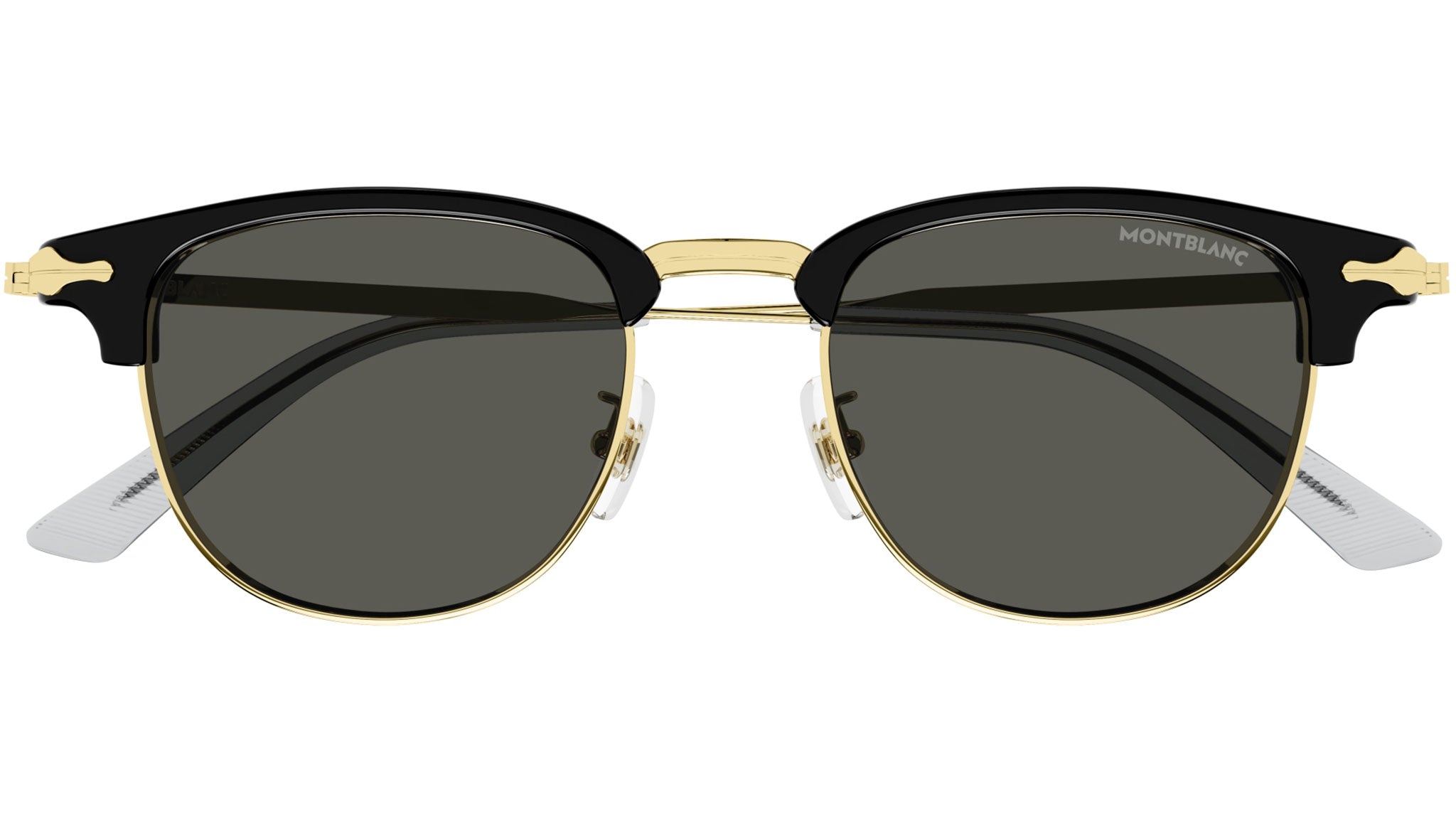 Occhiali da sole MONTBLANC MB0364S Shiny endura gold, shiny black ciliar